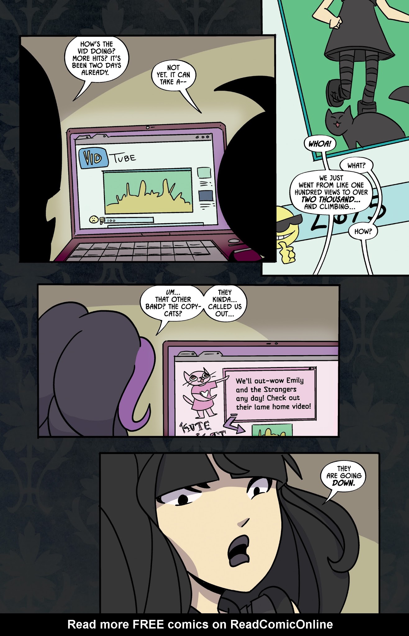 Read online Emily and the Strangers: Road To Nowhere Tour comic -  Issue # Full - 23