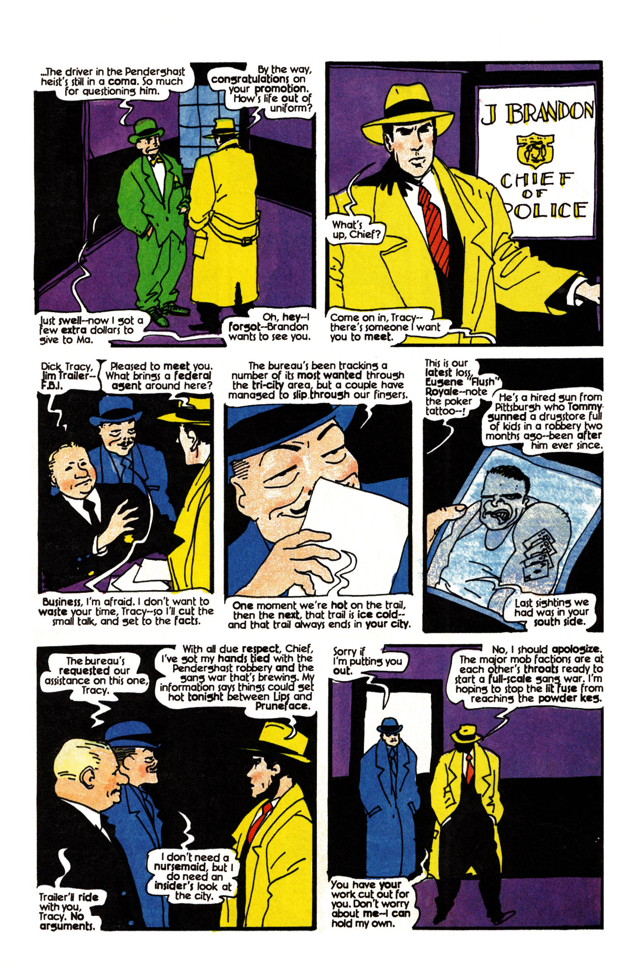 Read online Dick Tracy (1990) comic -  Issue #2 - 25