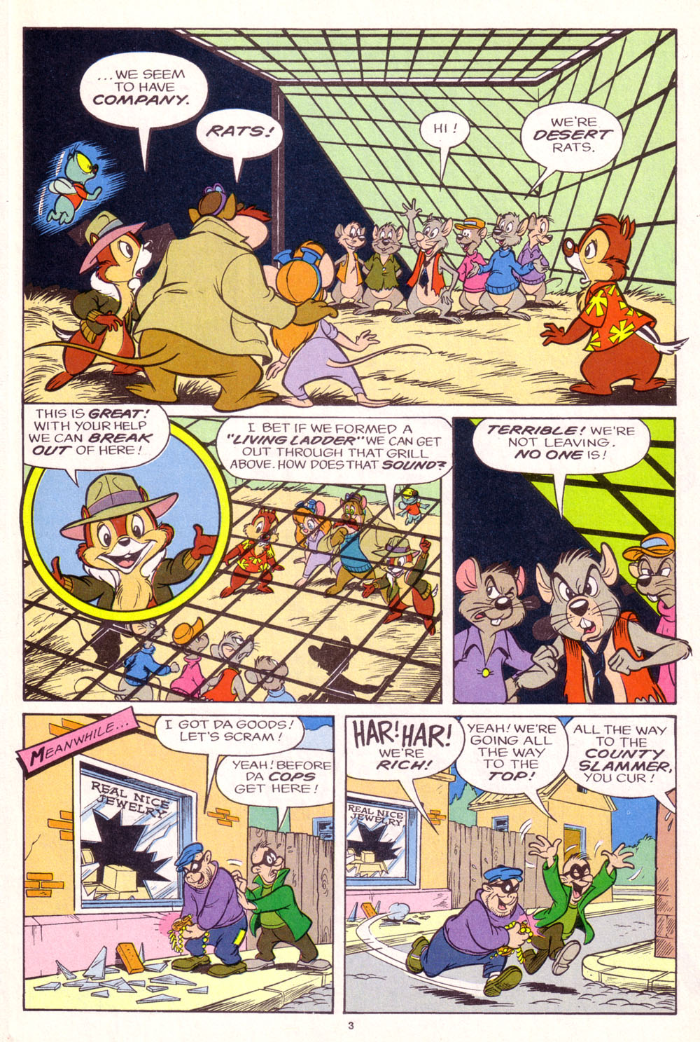 Read online Disney's Chip 'N Dale Rescue Rangers comic -  Issue #10 - 6