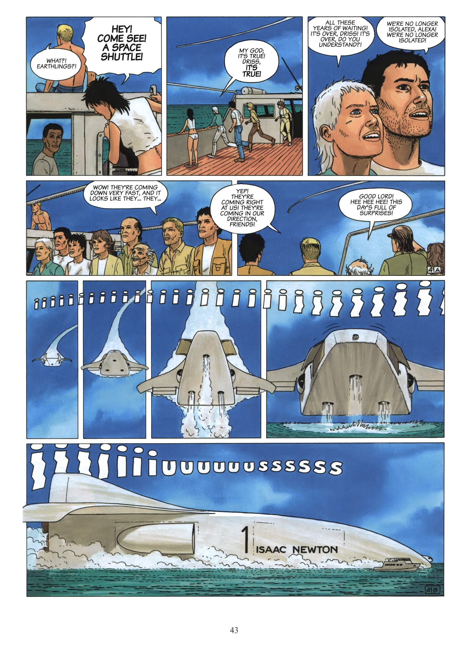 Read online Aldebaran comic -  Issue # TPB 3 - 45