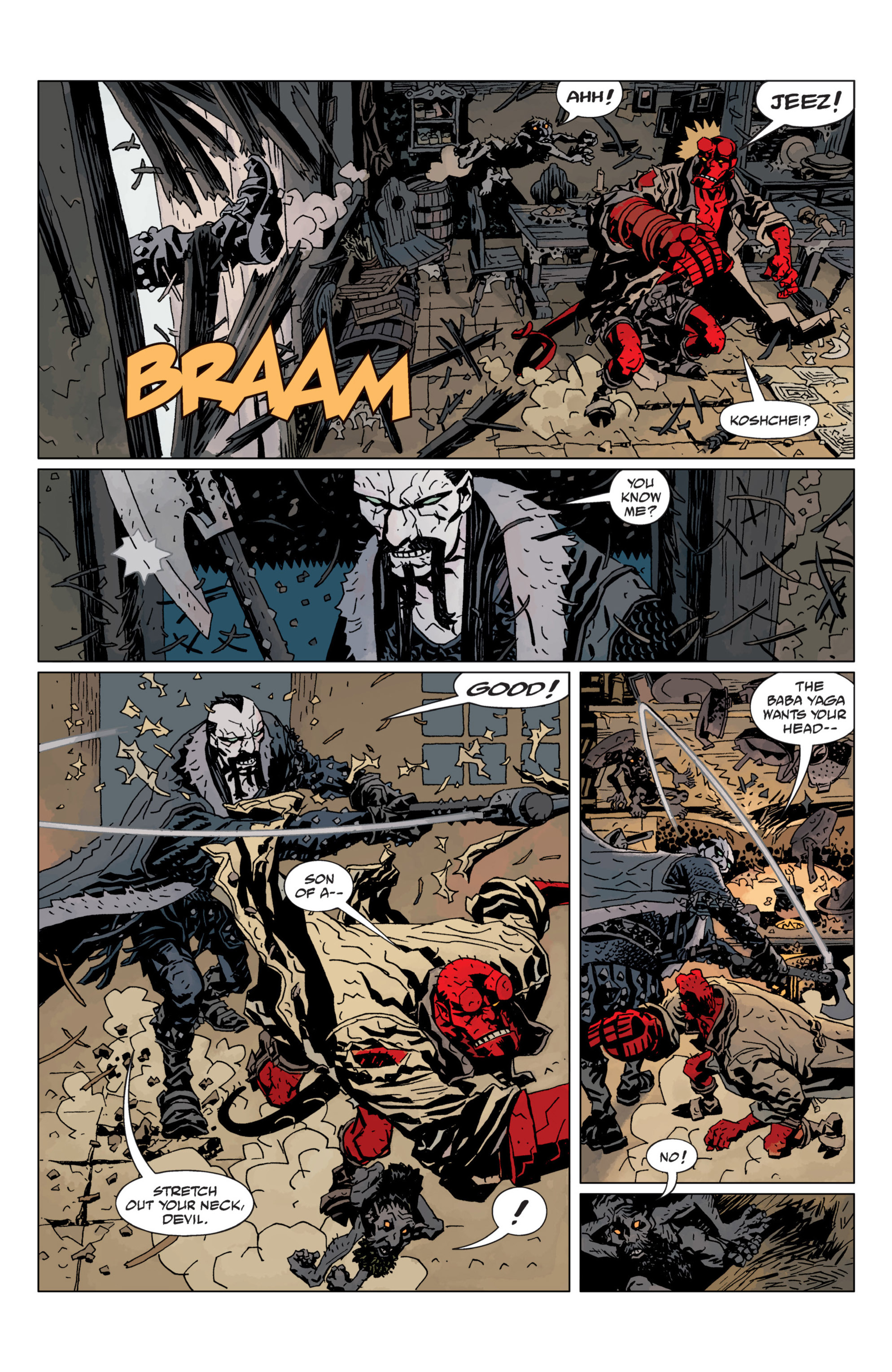 Read online Hellboy comic -  Issue #8 - 96