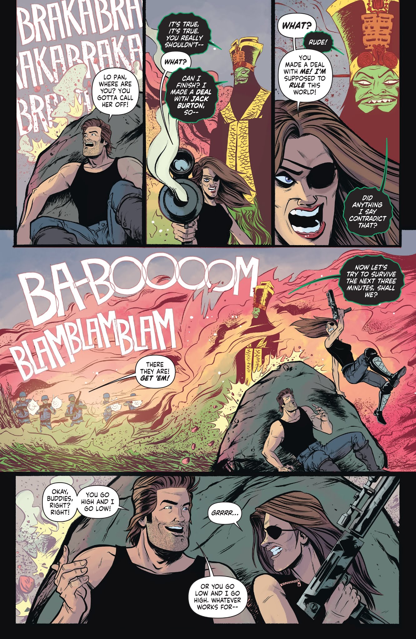 Read online Big Trouble in Little China/Escape From New York comic -  Issue #Big Trouble in Little China / Escape from New York _TPB - 130