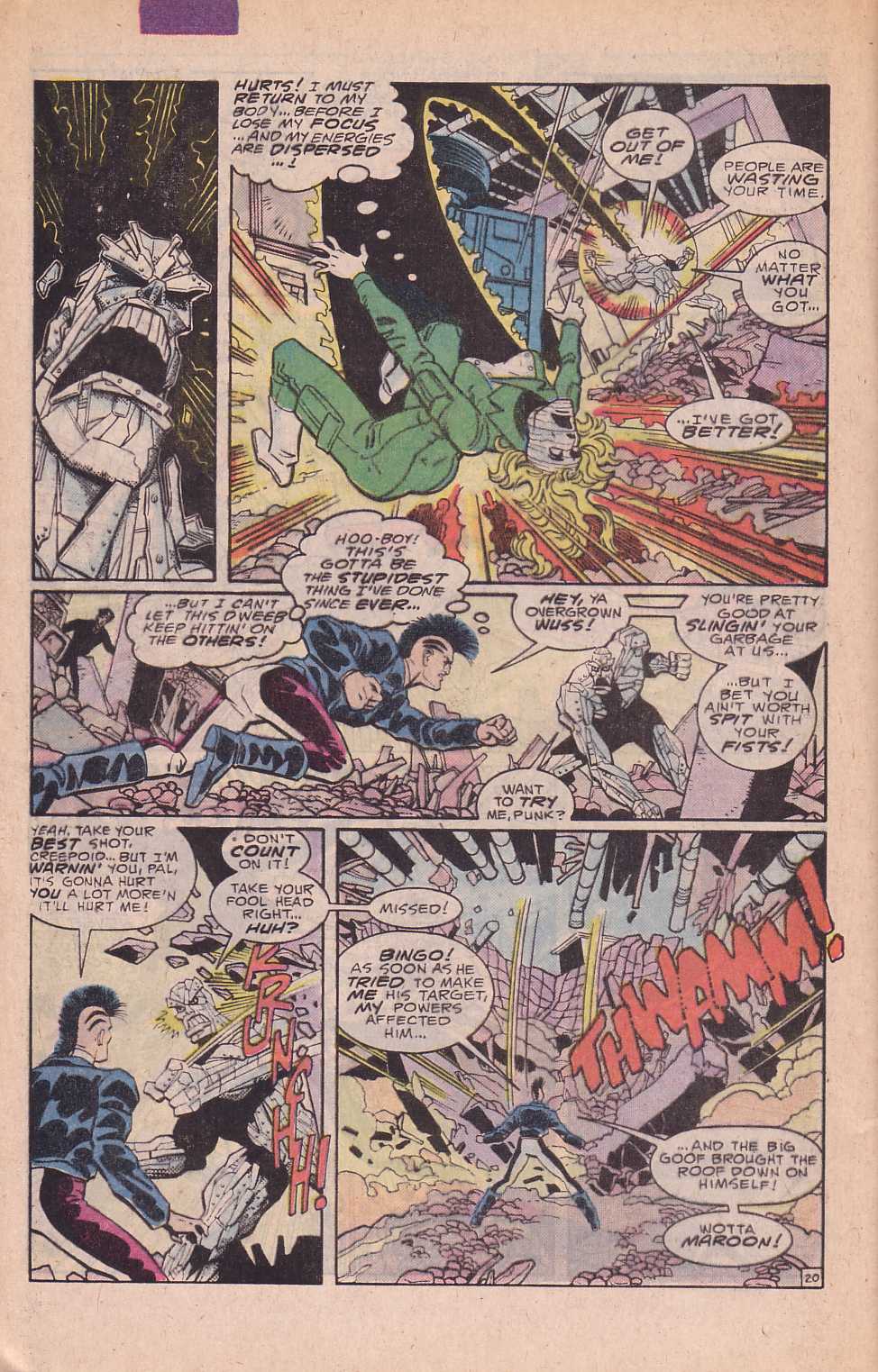 Read online Doom Patrol (1987) comic -  Issue #8 - 21