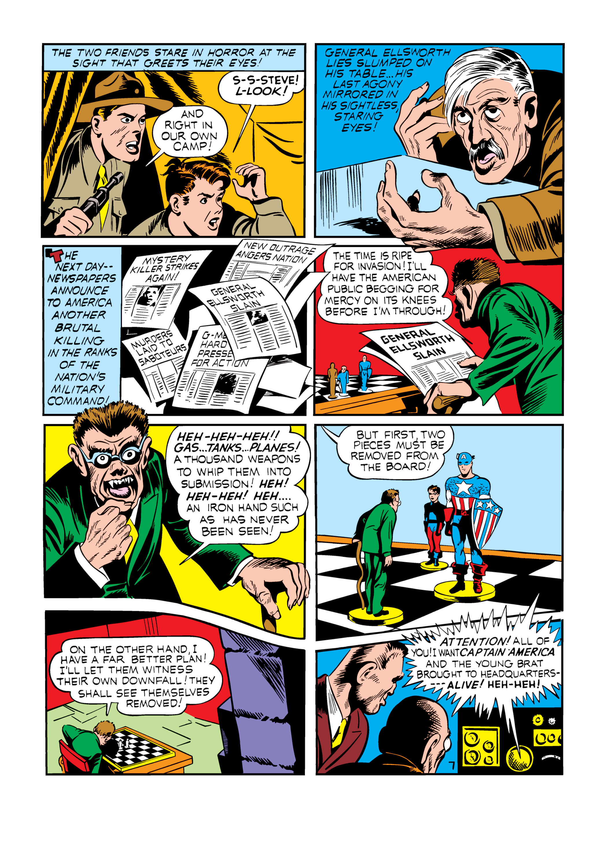 Read online Marvel Masterworks: Golden Age Captain America comic -  Issue # TPB 1 (Part 1) - 35
