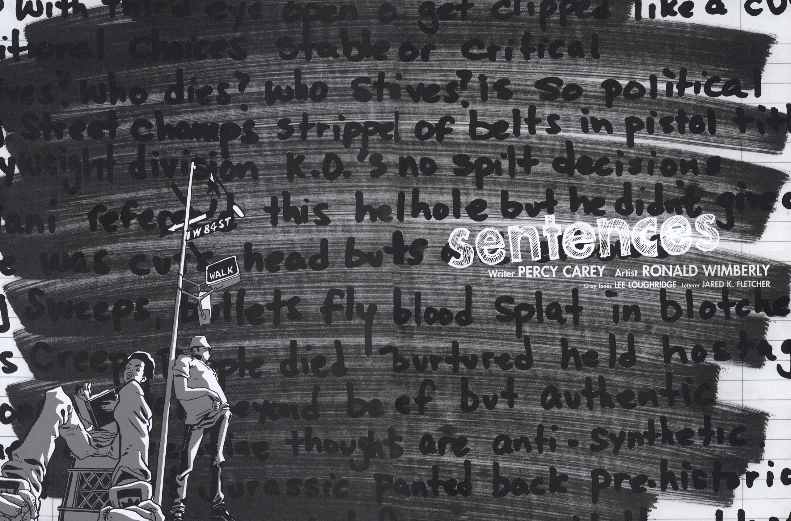 Read online Sentences: The Life of M.F. Grimm comic -  Issue # TPB - 3