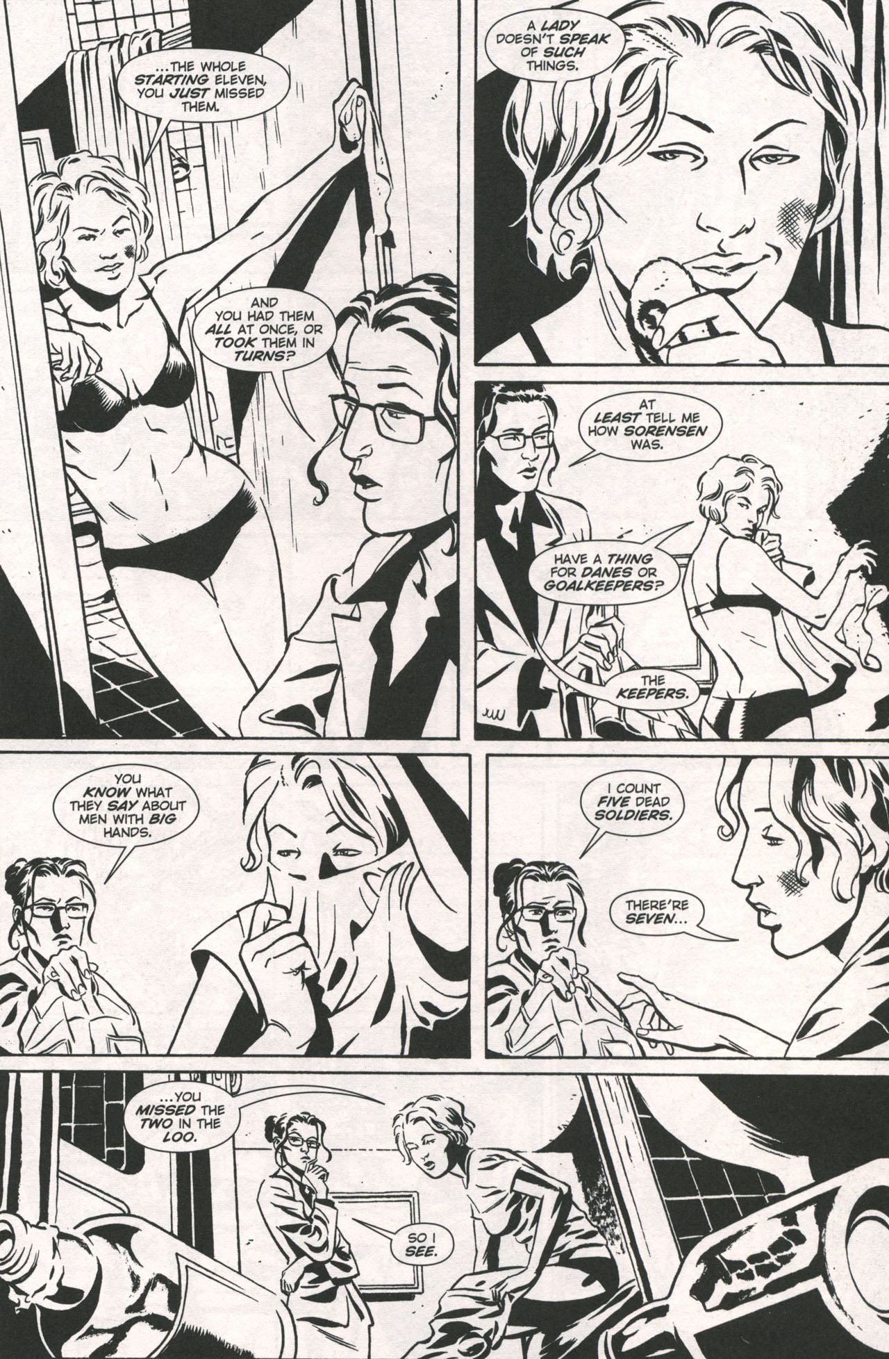 Read online Queen & Country comic -  Issue #29 - 17