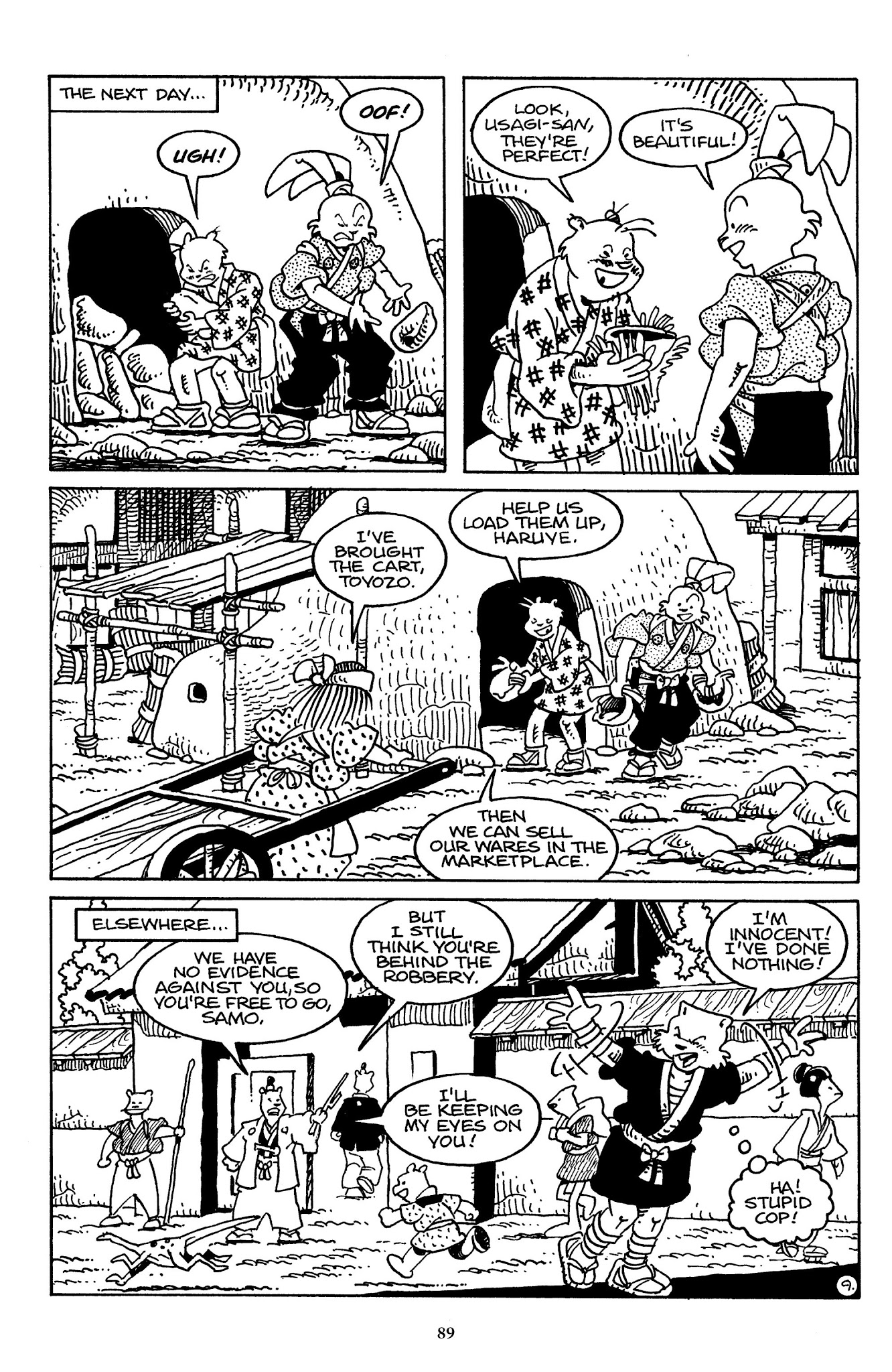 Read online The Usagi Yojimbo Saga comic -  Issue # TPB 3 - 87