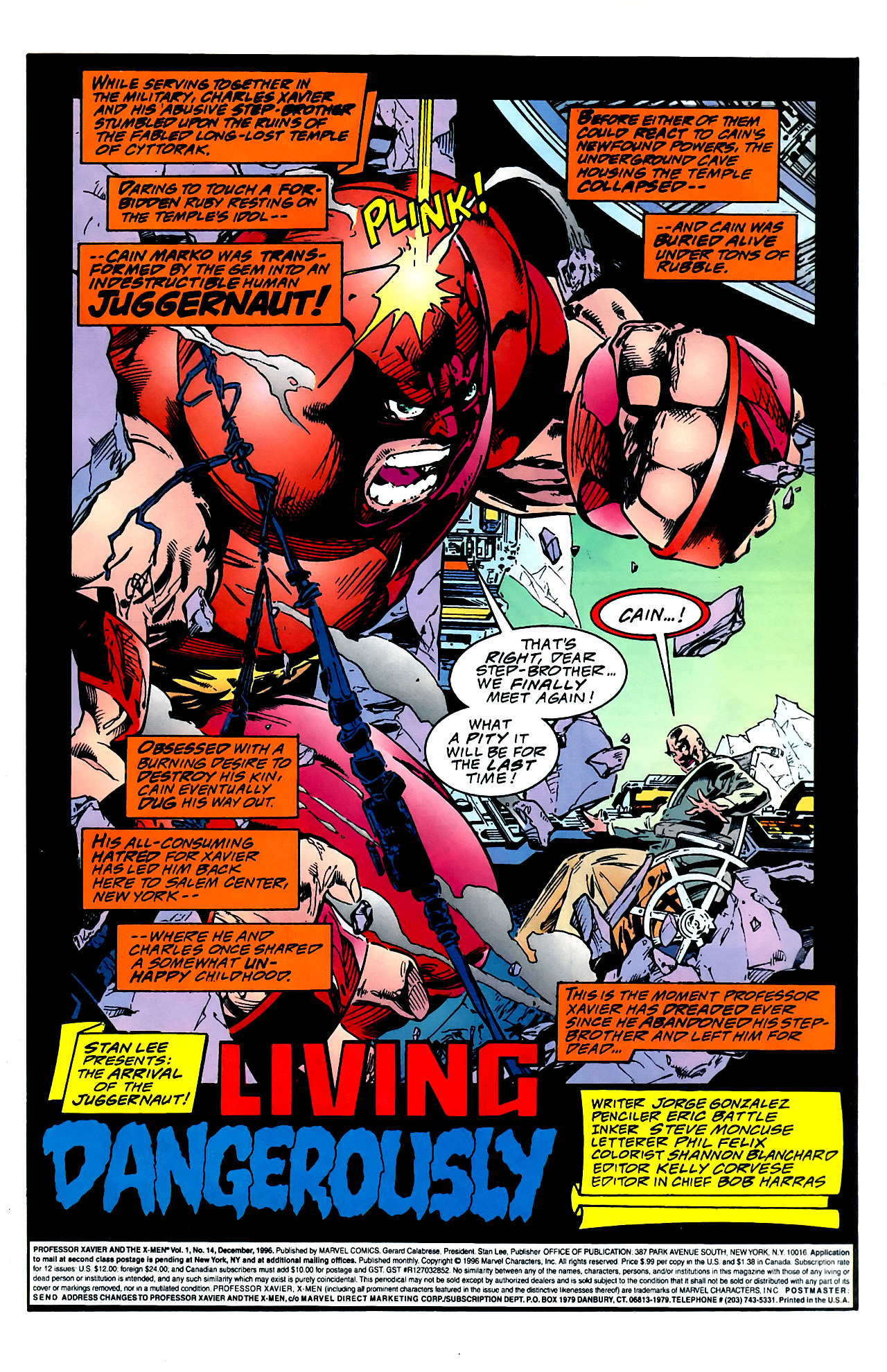 Read online Professor Xavier and the X-Men comic -  Issue #14 - 2