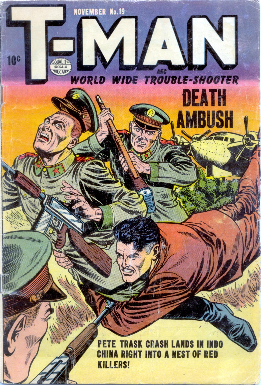 Read online T-Man: World Wide Trouble Shooter comic -  Issue #19 - 1