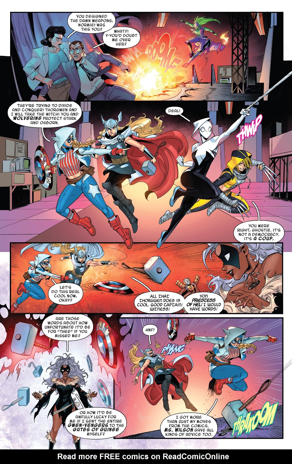 Spider-Gwen: Gwenverse issue 3 - Page 13