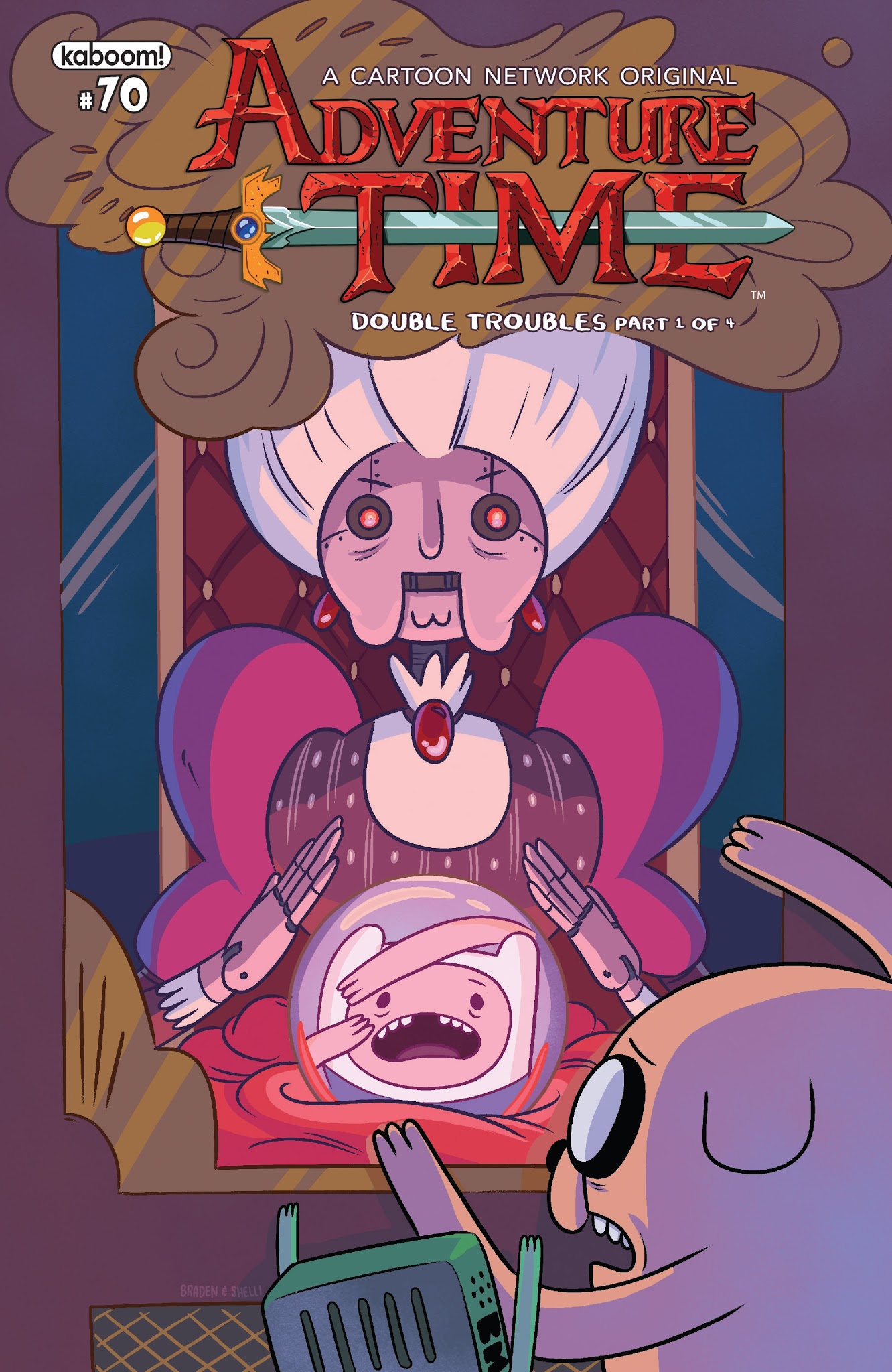 Read online Adventure Time comic -  Issue #70 - 1