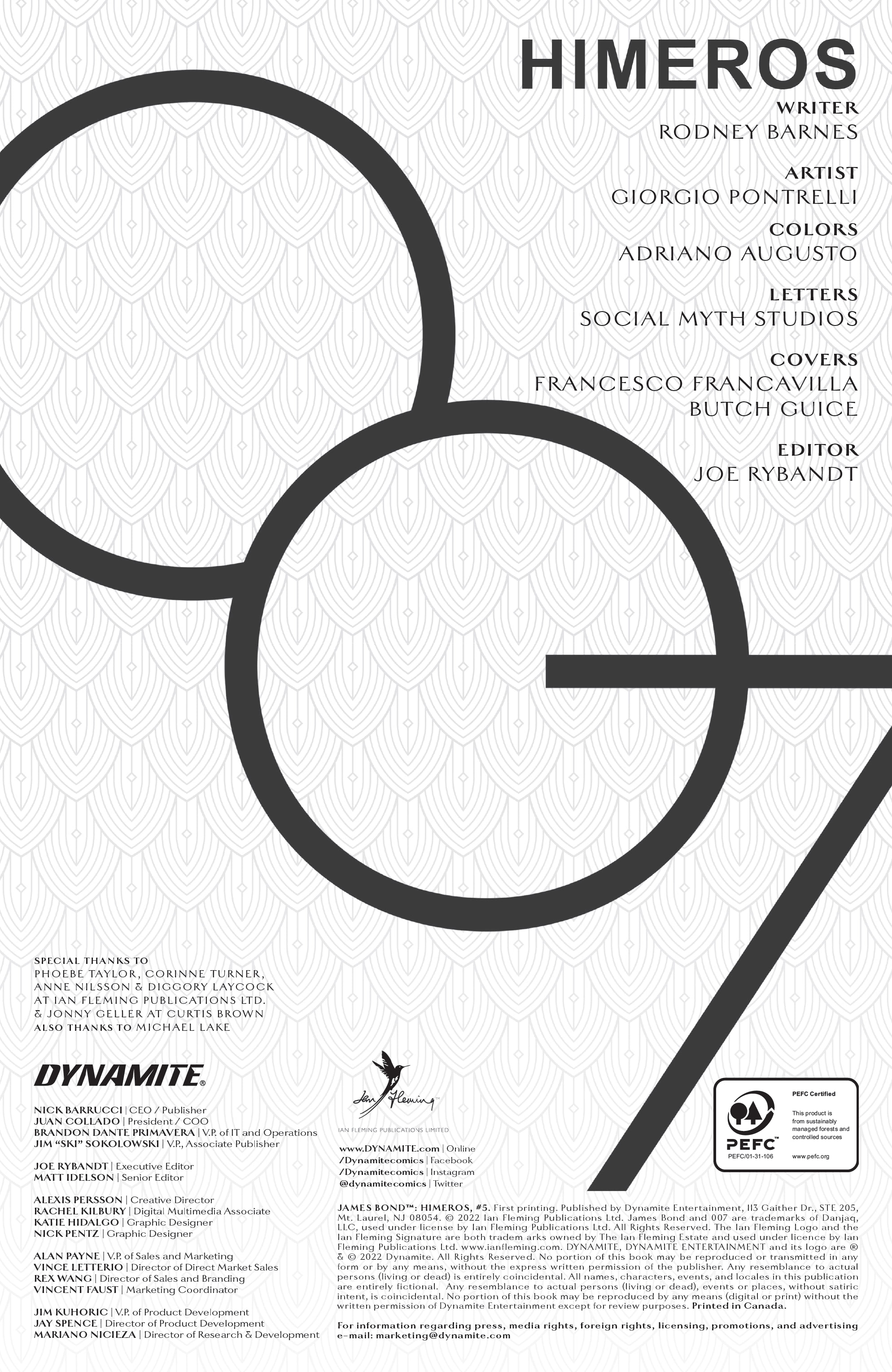 Read online James Bond: Himeros comic -  Issue #5 - 3