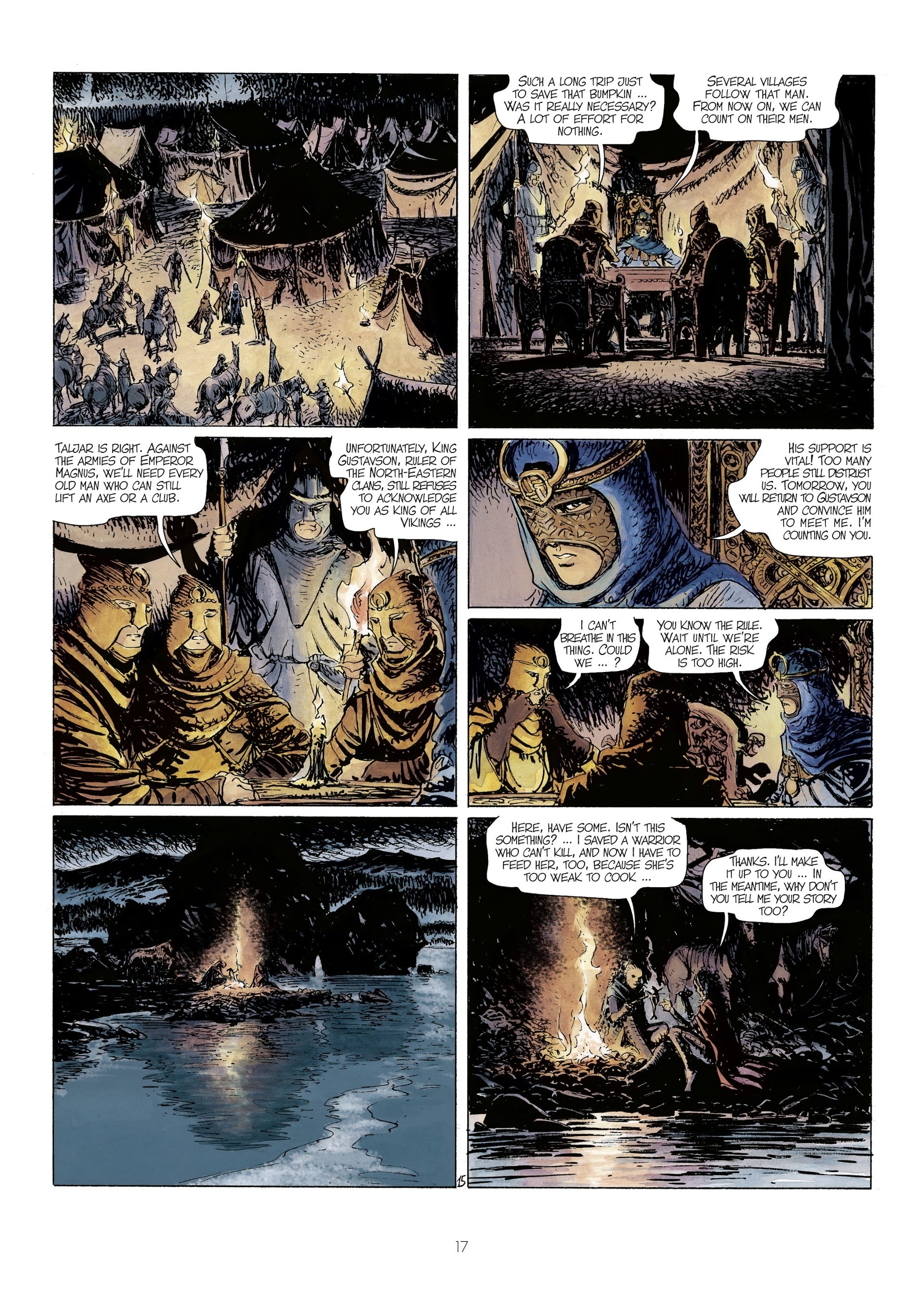 Read online The World of Thorgal: Kriss of Valnor: Worthy of a Queen comic -  Issue # Full - 19
