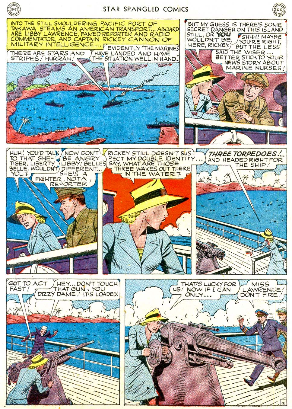 Read online Star Spangled Comics comic -  Issue #37 - 42