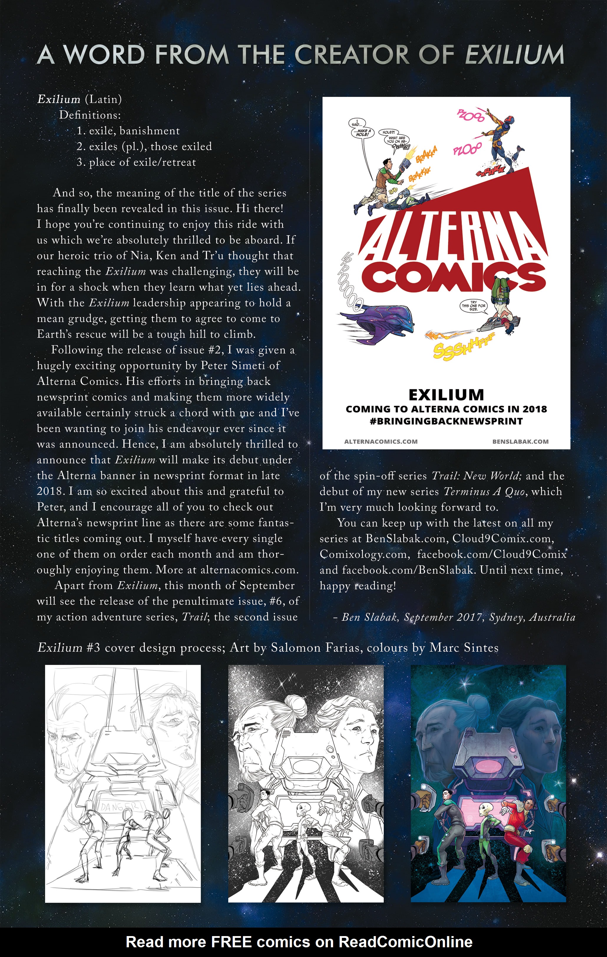 Read online Exilium comic -  Issue #3 - 27