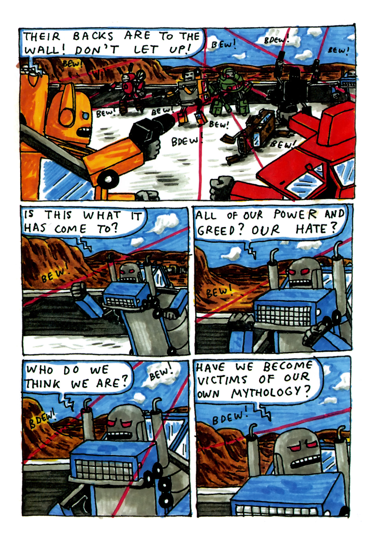 Read online Incredible Change-Bots comic -  Issue # TPB 1 - 128