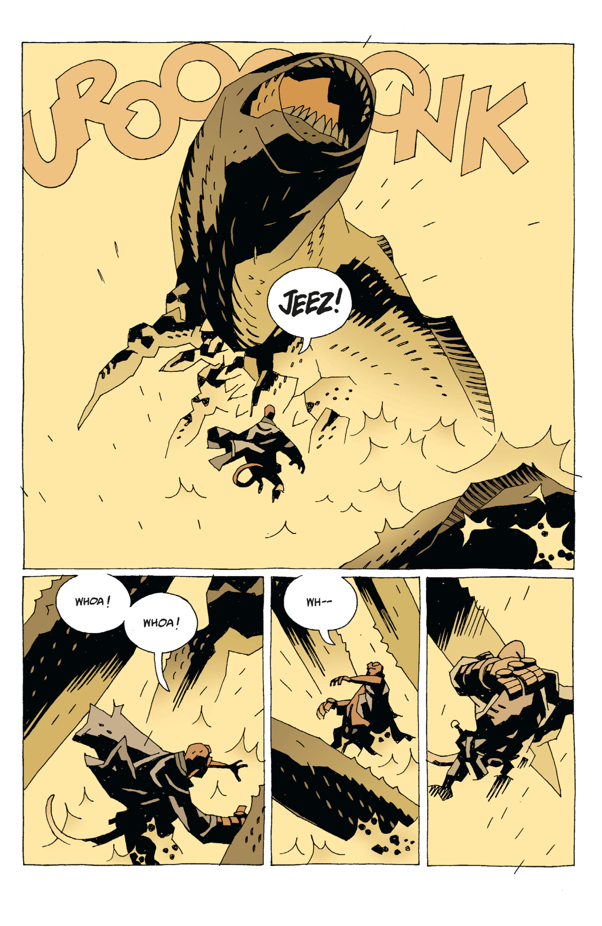 Read online Hellboy comic -  Issue #6 - 85