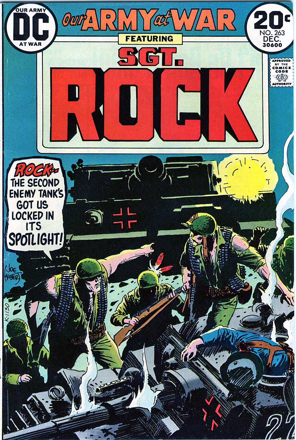 Read online Our Army at War (1952) comic -  Issue #263 - 1