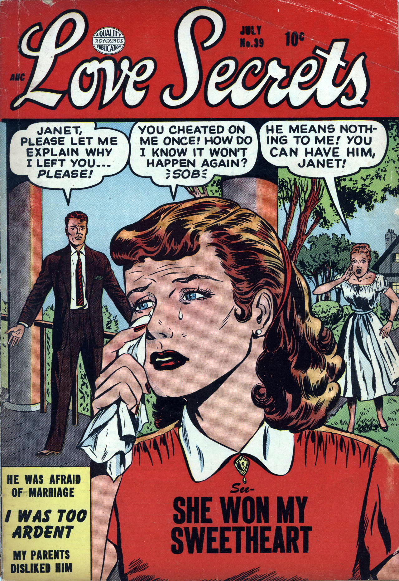 Read online Love Secrets (1953) comic -  Issue #39 - 1