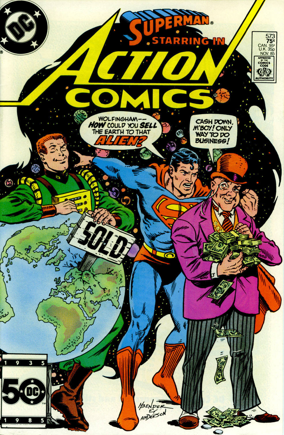 Read online Action Comics (1938) comic -  Issue #573 - 1