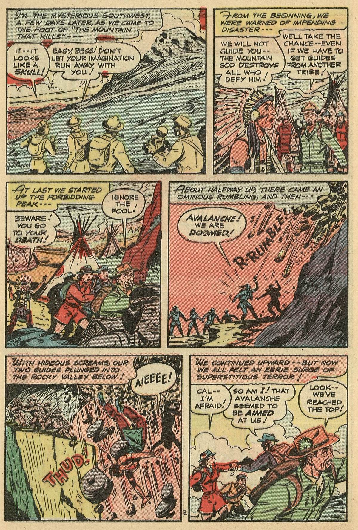 Read online Adventures Into The Unknown comic -  Issue #45 - 28