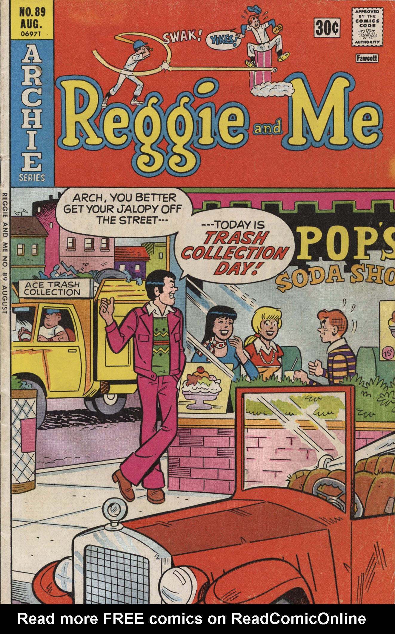 Read online Reggie and Me (1966) comic -  Issue #89 - 1