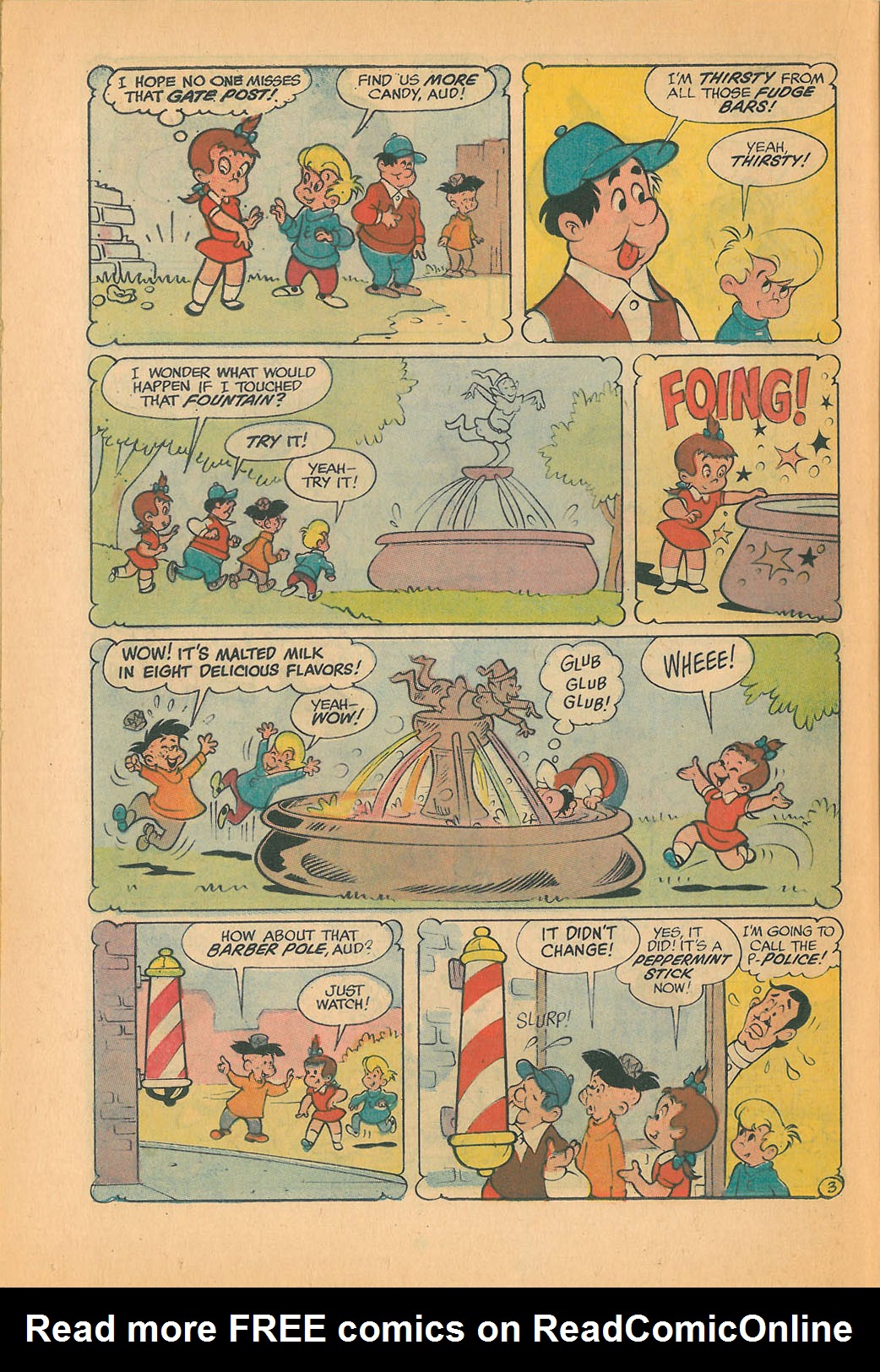 Read online Little Audrey And Melvin comic -  Issue #21 - 14