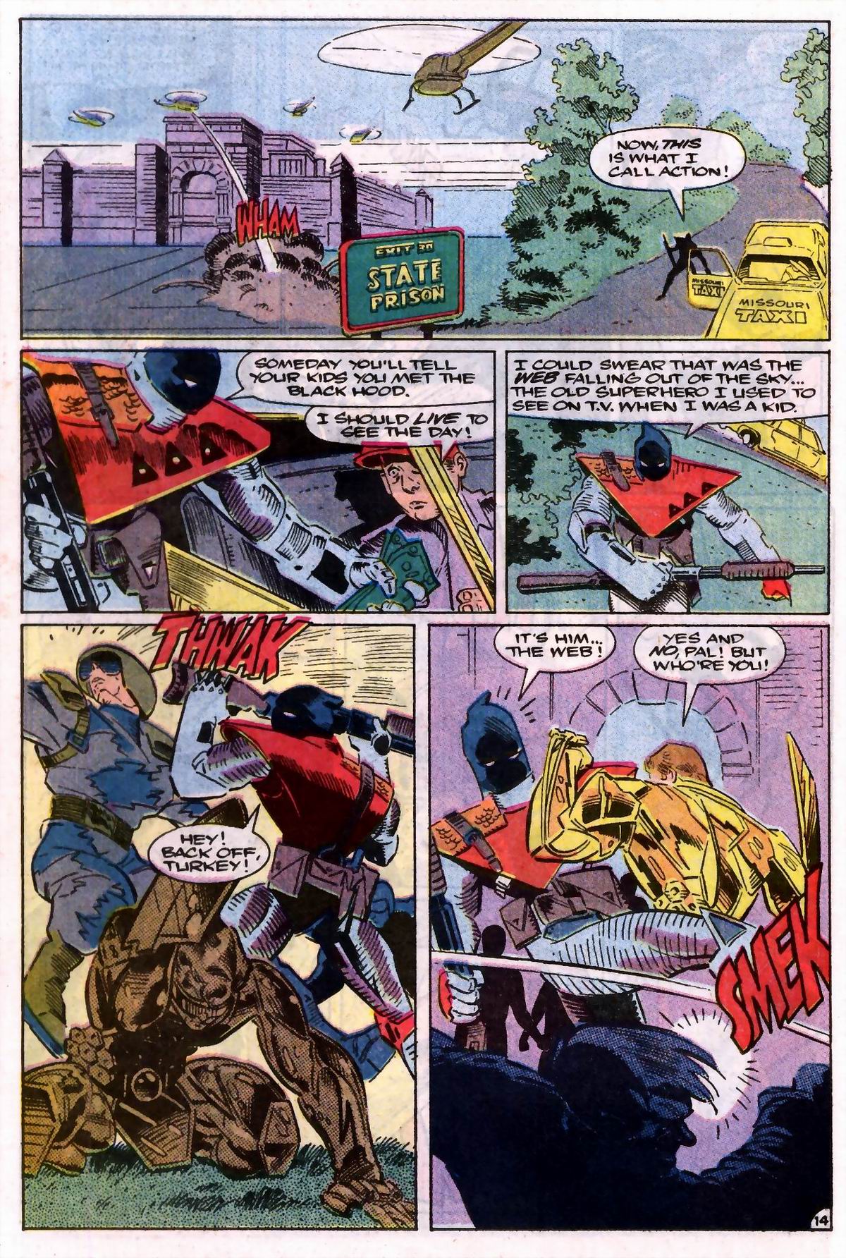 Read online The Web (1991) comic -  Issue #3 - 15