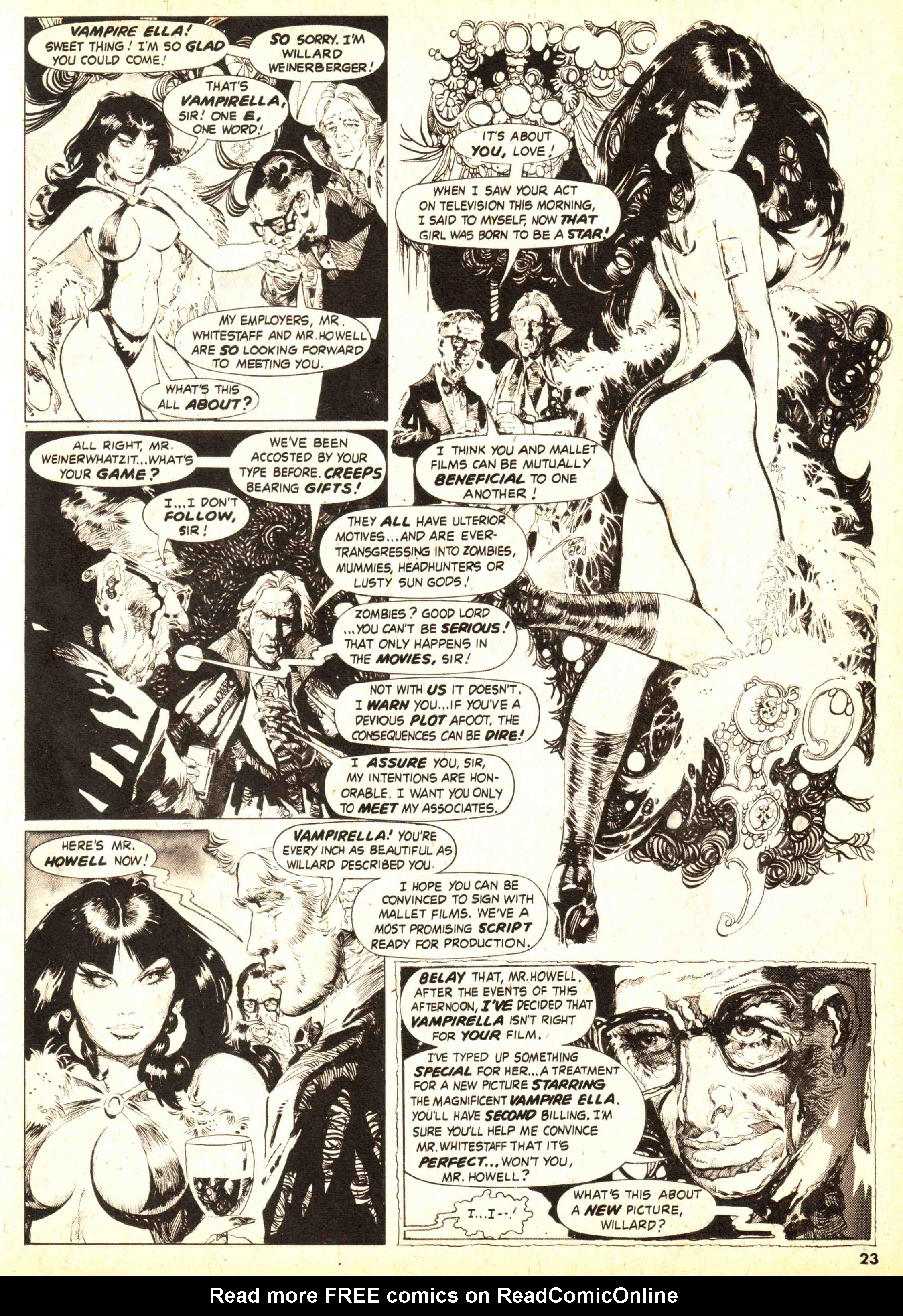 Read online Vampirella (1969) comic -  Issue #52 - 23