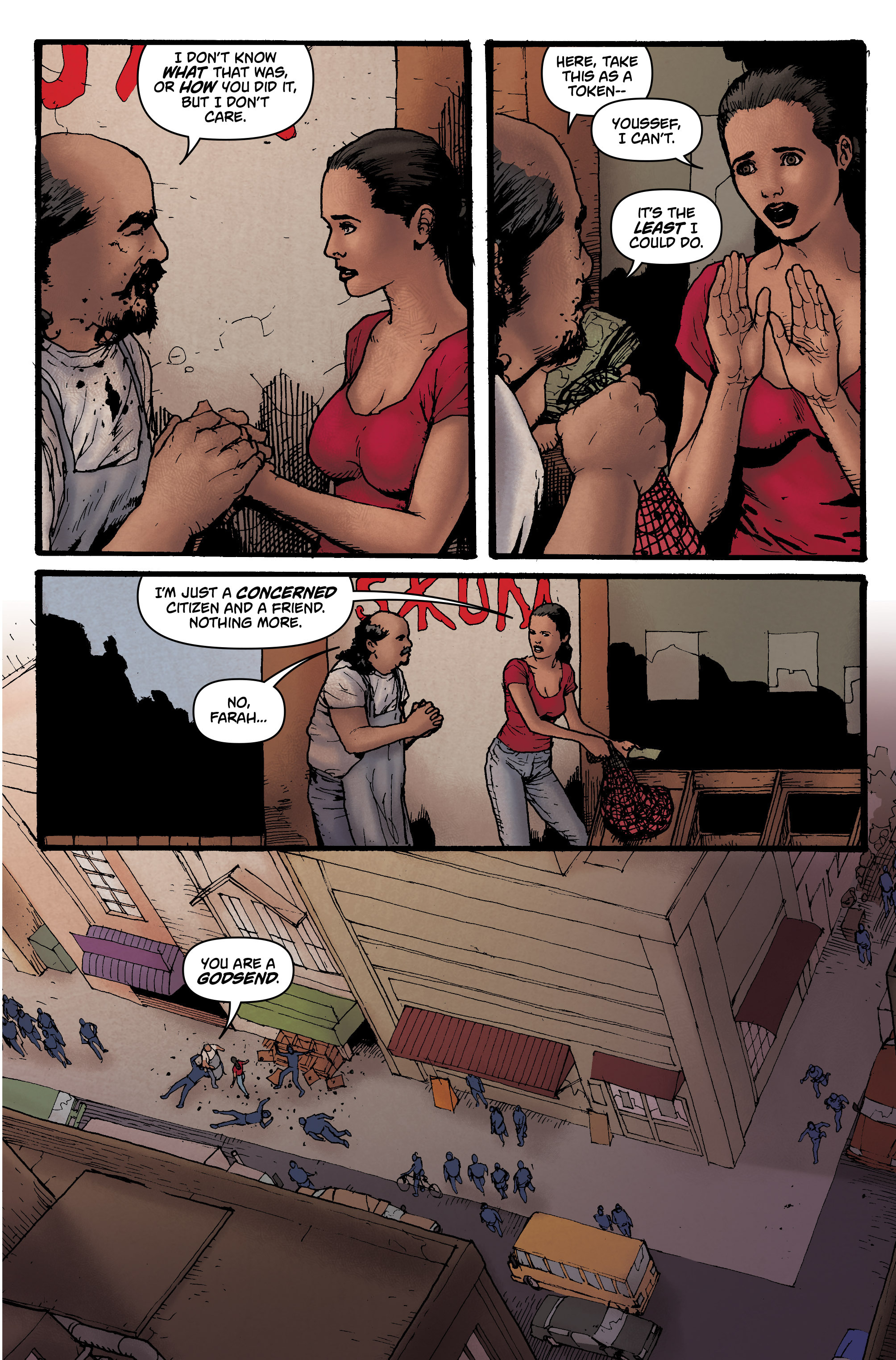 Read online Heroes Godsend comic -  Issue #1 - 21