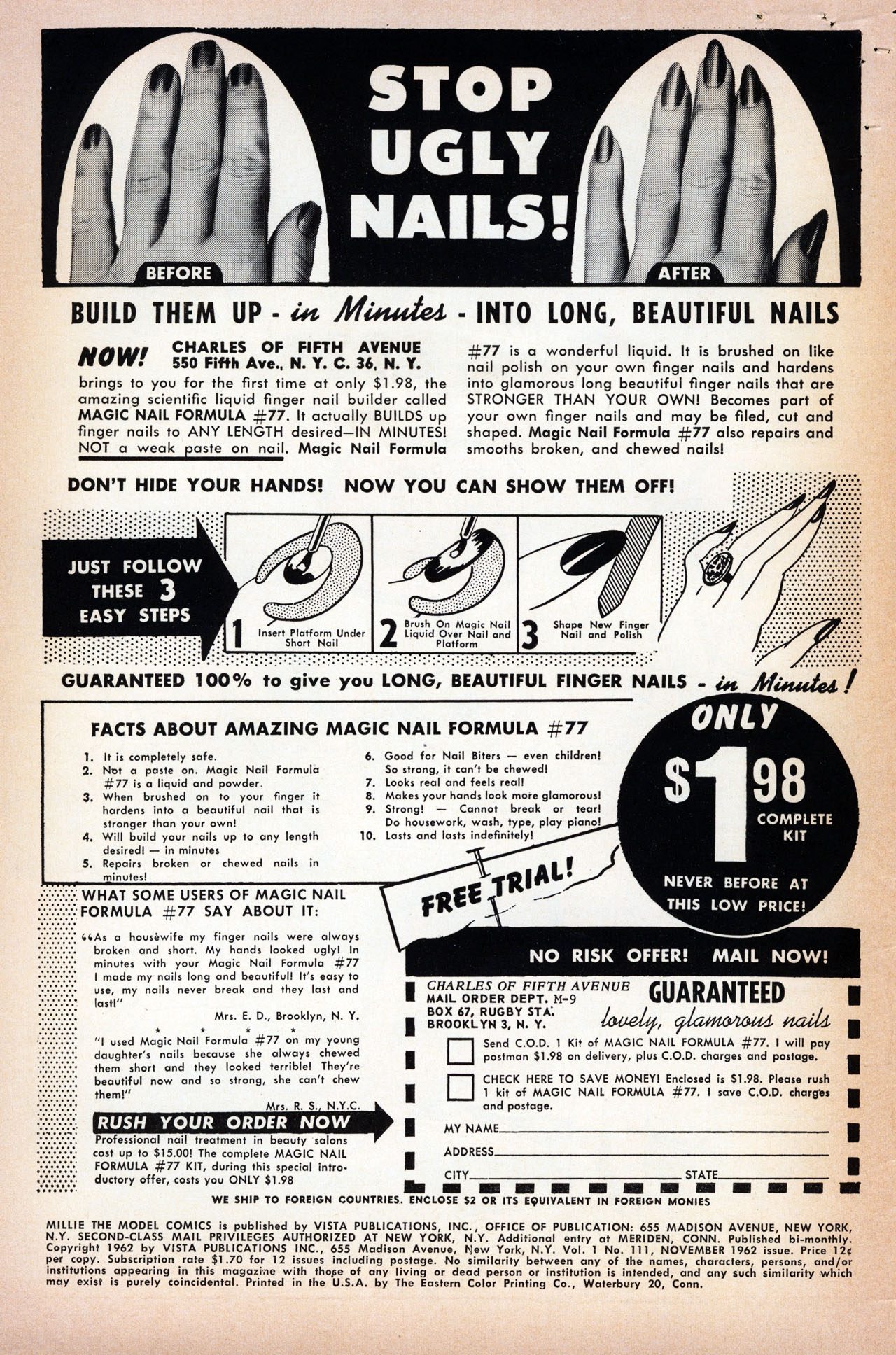 Read online Millie the Model comic -  Issue #111 - 2