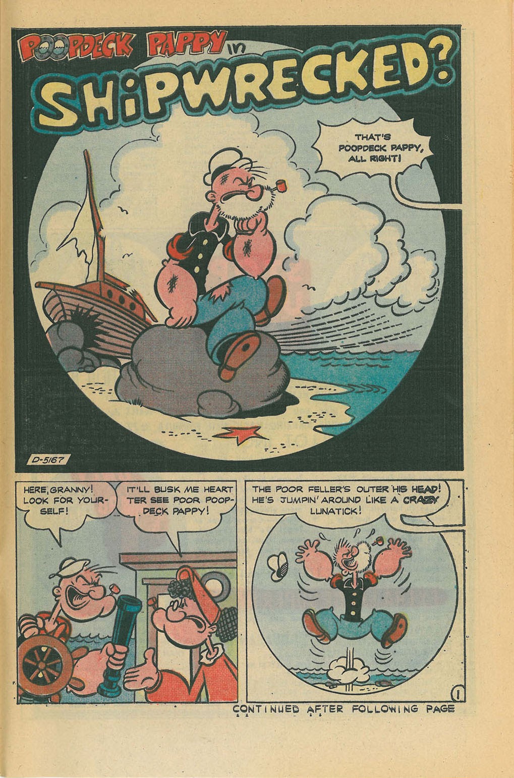 Read online Popeye (1948) comic -  Issue #123 - 29