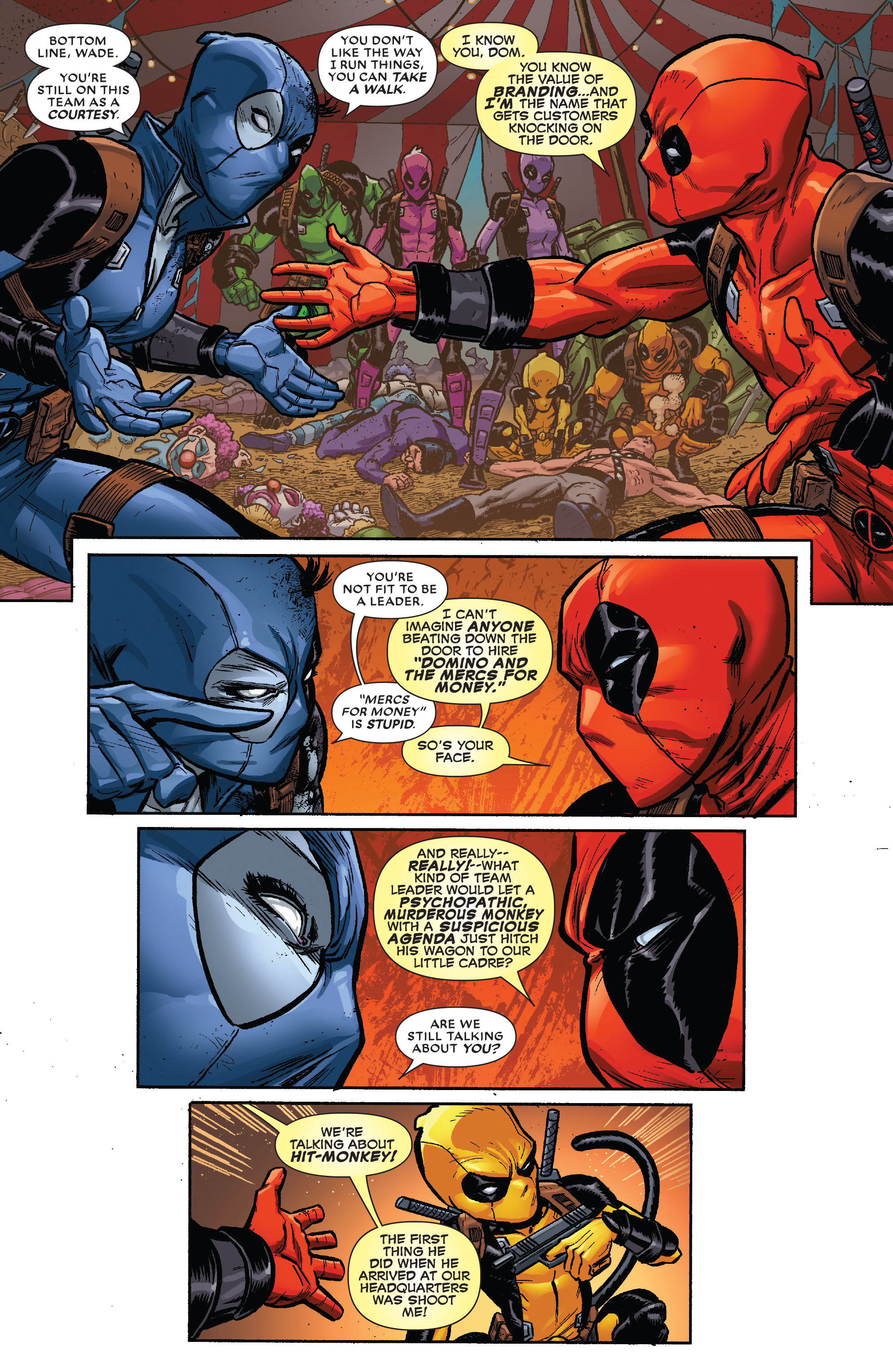 Read online Deadpool & the Mercs For Money [II] comic -  Issue #6 - 14