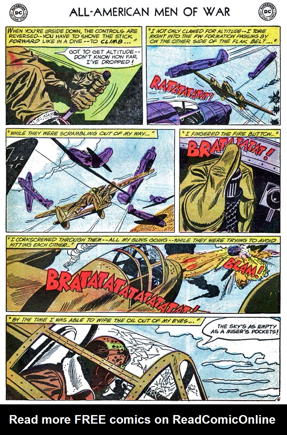 Read online All-American Men of War comic -  Issue #54 - 7