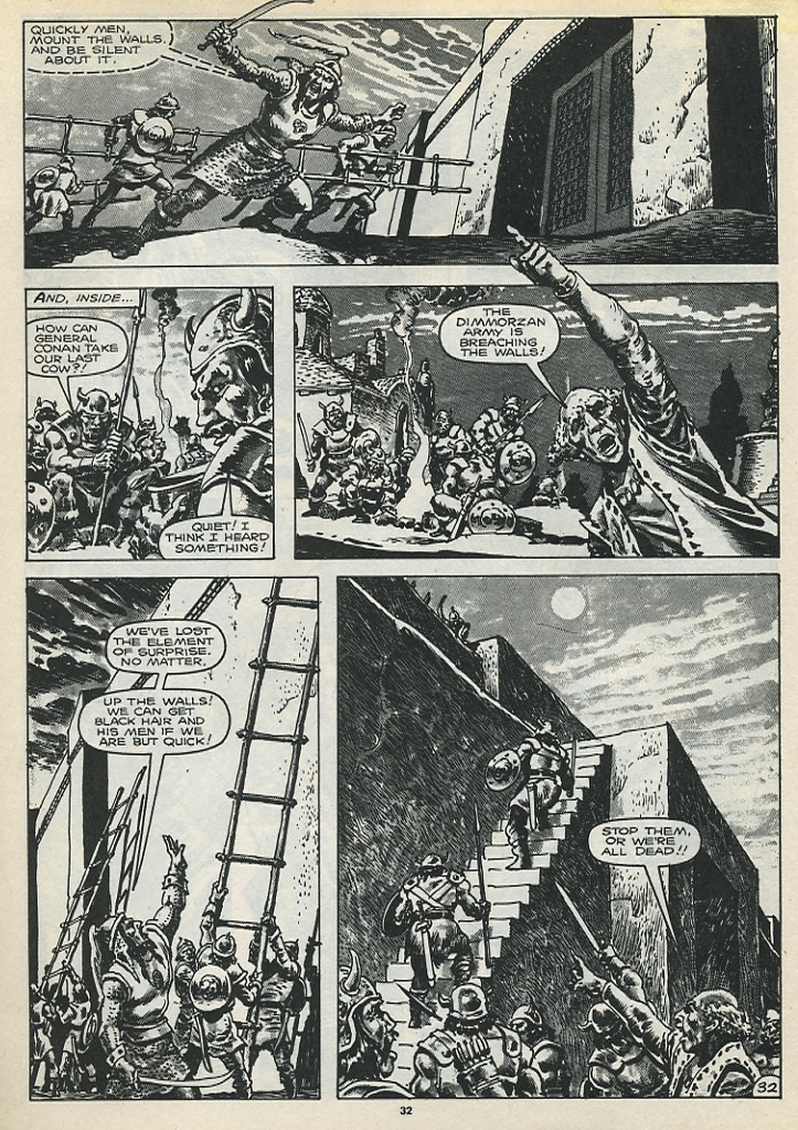 The Savage Sword Of Conan issue 173 - Page 34