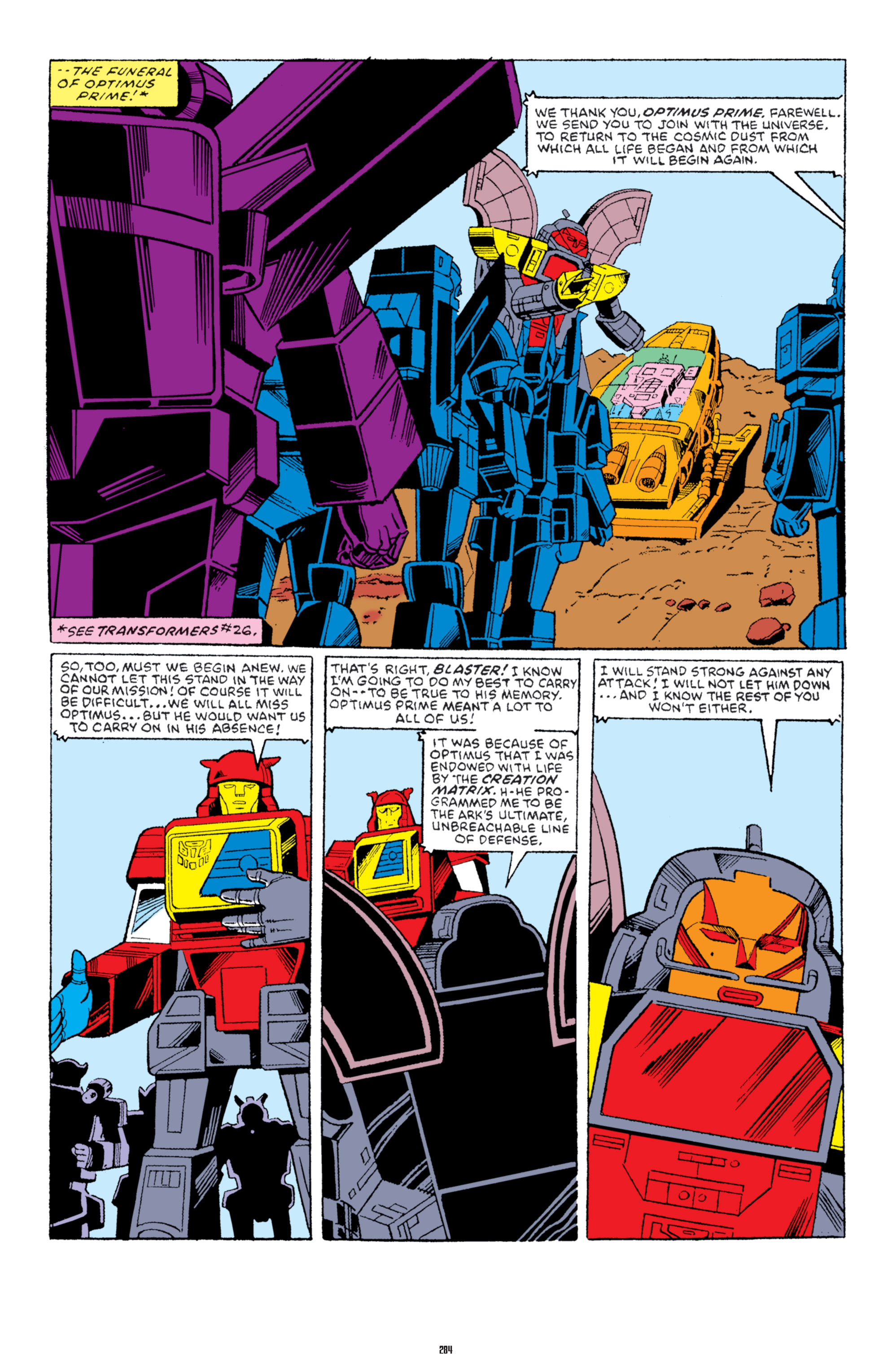 Read online The Transformers Classics comic -  Issue # TPB 8 - 281