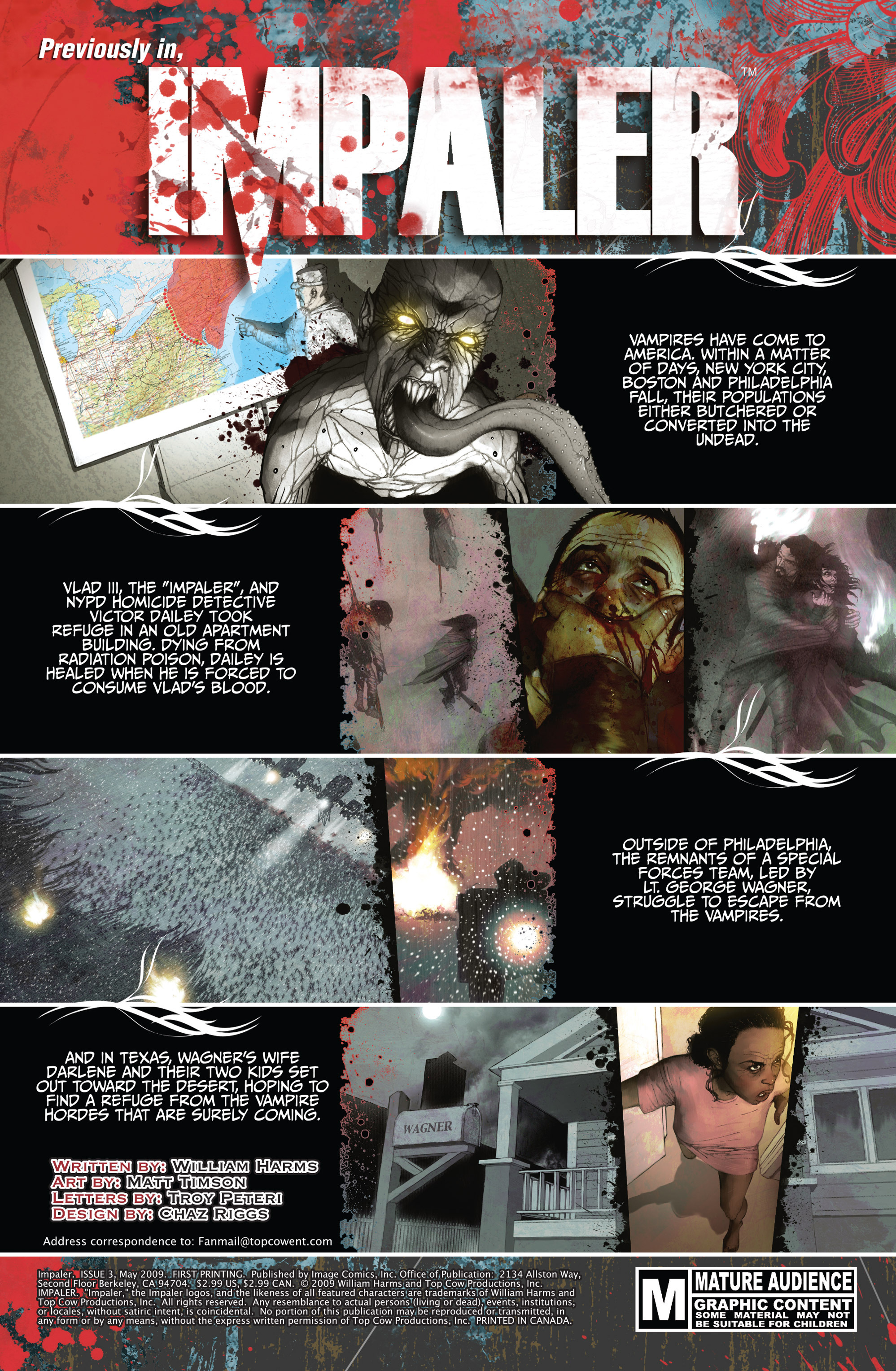 Read online Impaler (2008) comic -  Issue #3 - 2