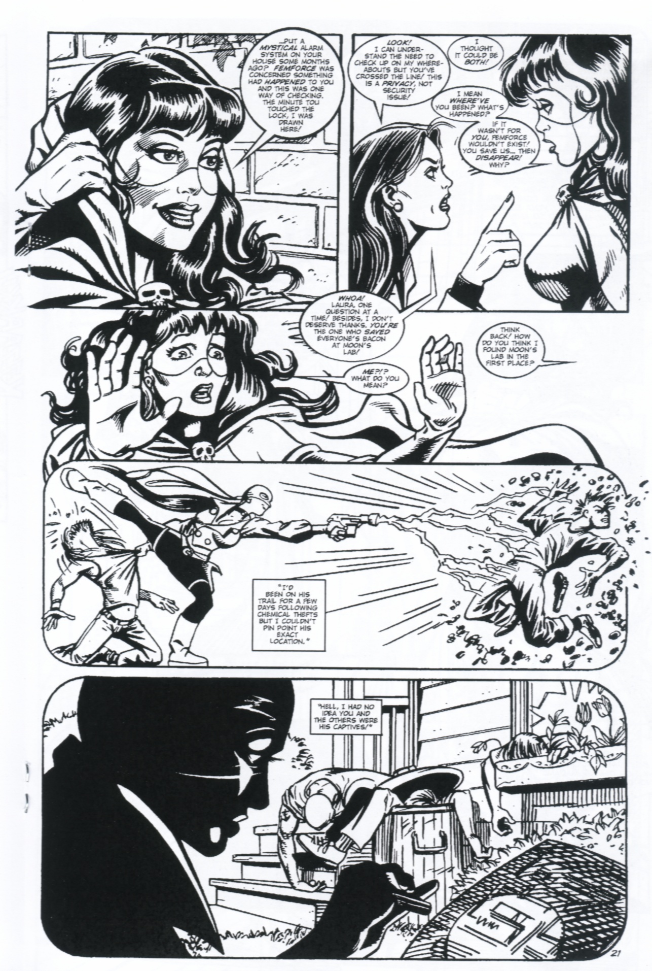 Read online Femforce comic -  Issue #129 - 23