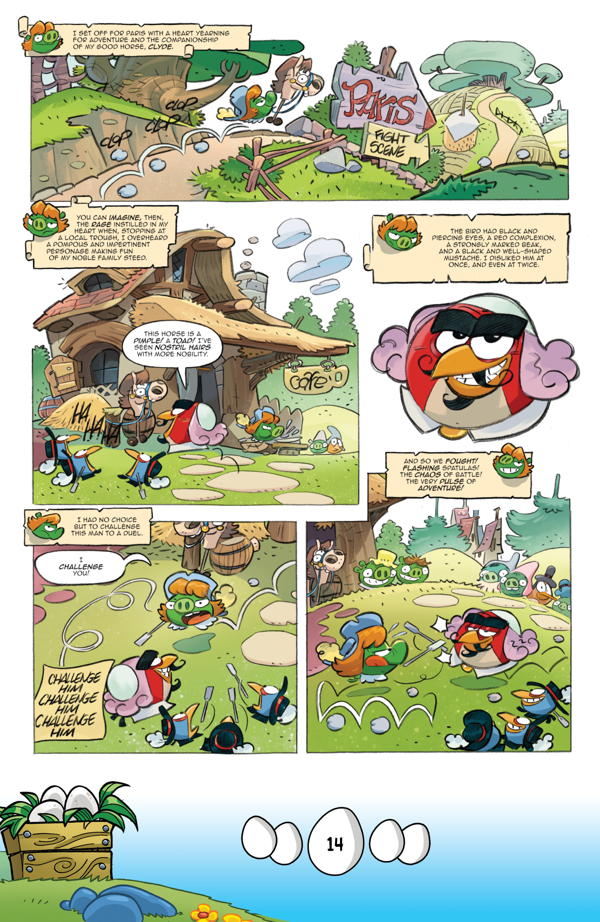 Read online Angry Birds Comics Vol. 4: Fly Off The Handle comic -  Issue # Full - 15