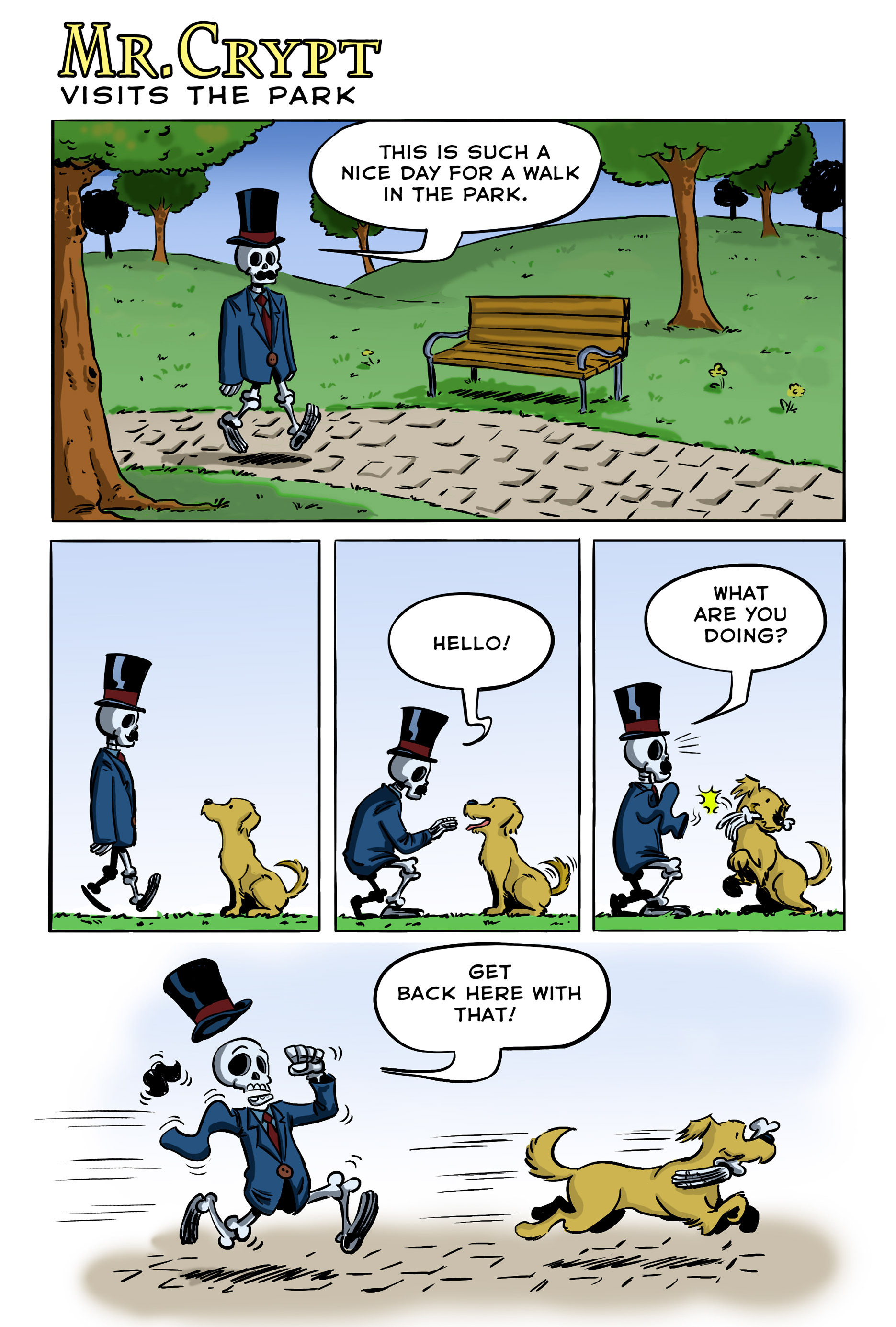 Read online Mr. Crypt comic -  Issue #1 - 8