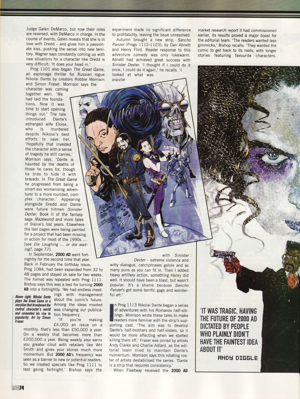 Read online Judge Dredd Megazine (Vol. 5) comic -  Issue #204 - 74