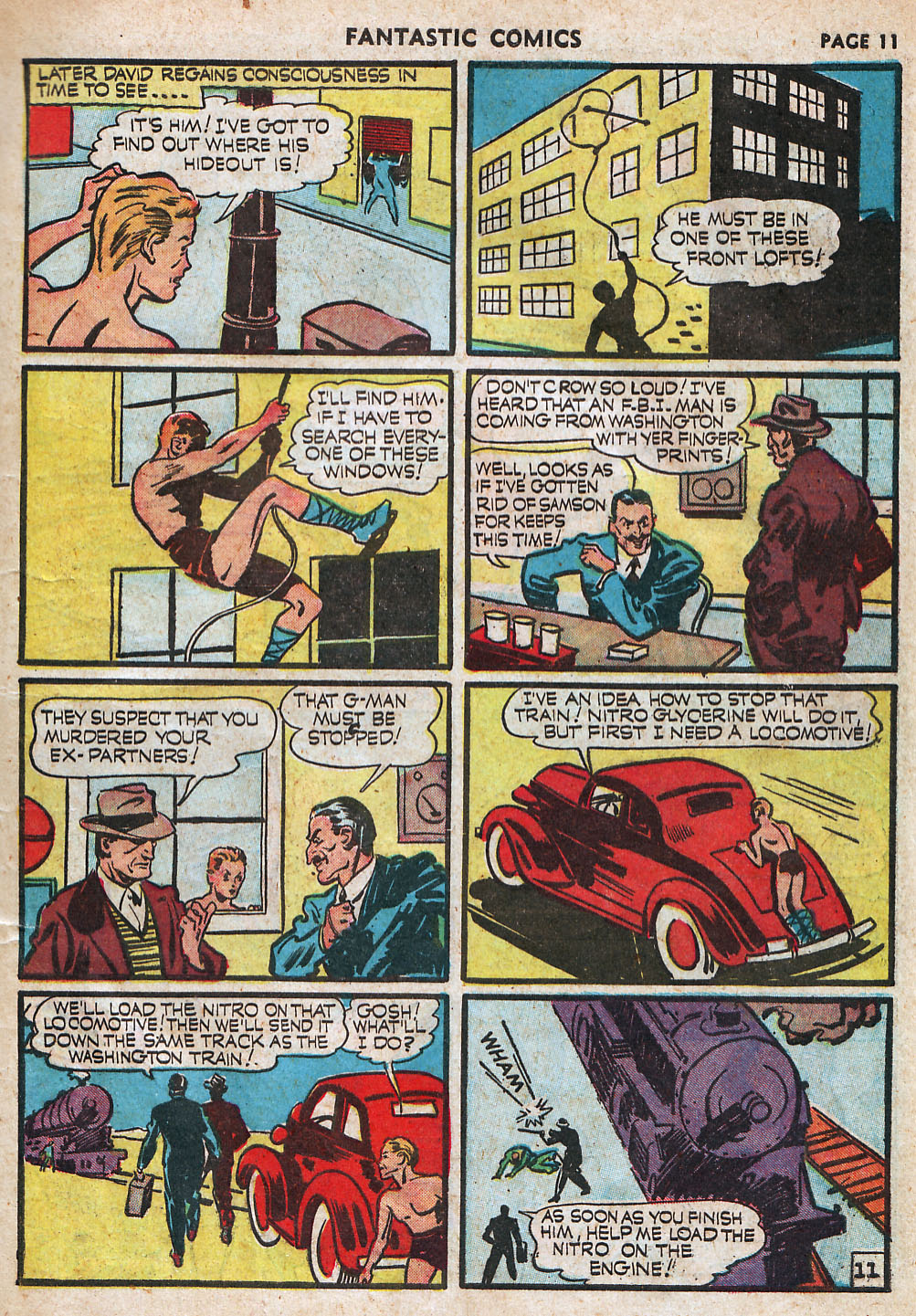 Read online Fantastic Comics comic -  Issue #18 - 13