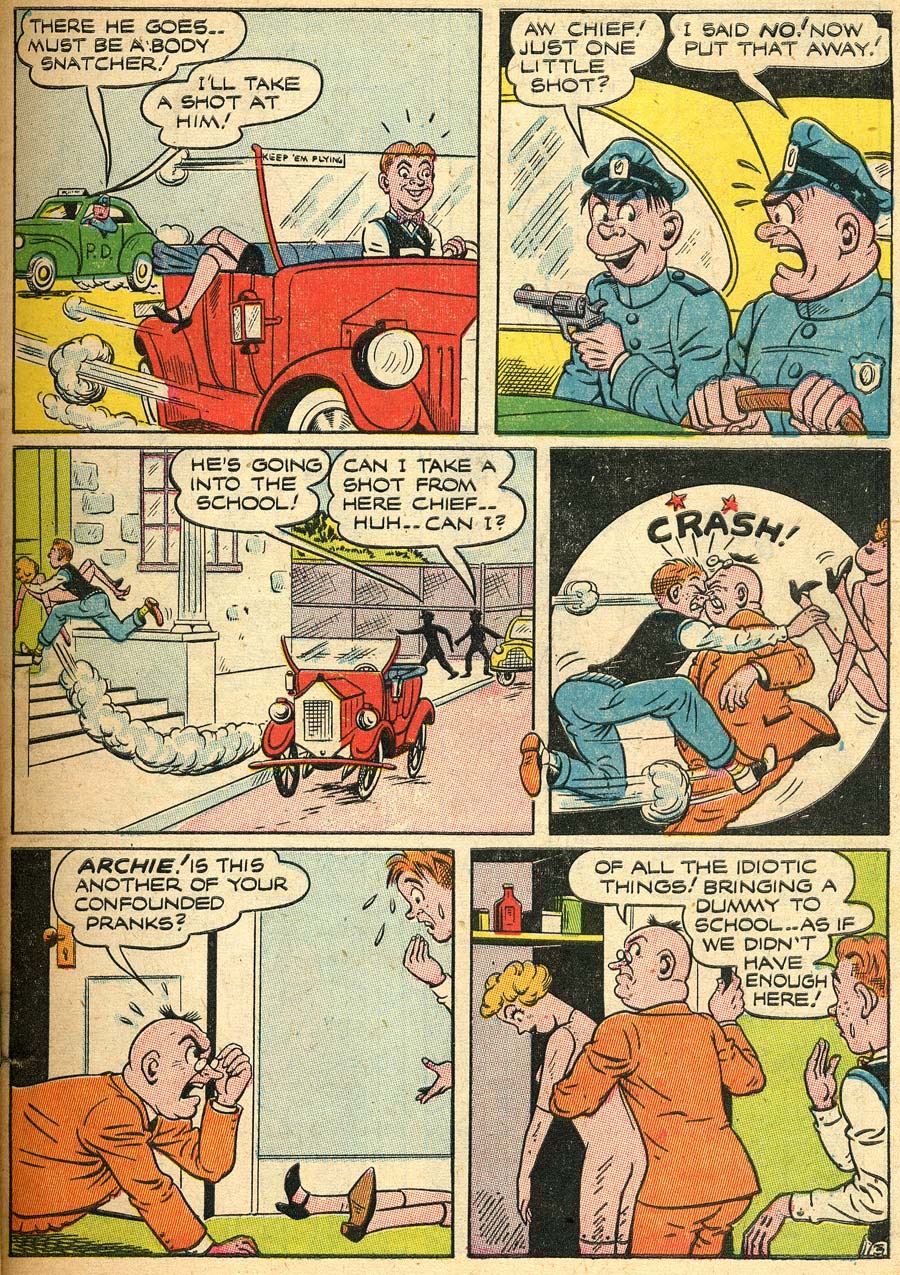 Read online Pep Comics comic -  Issue #64 - 6