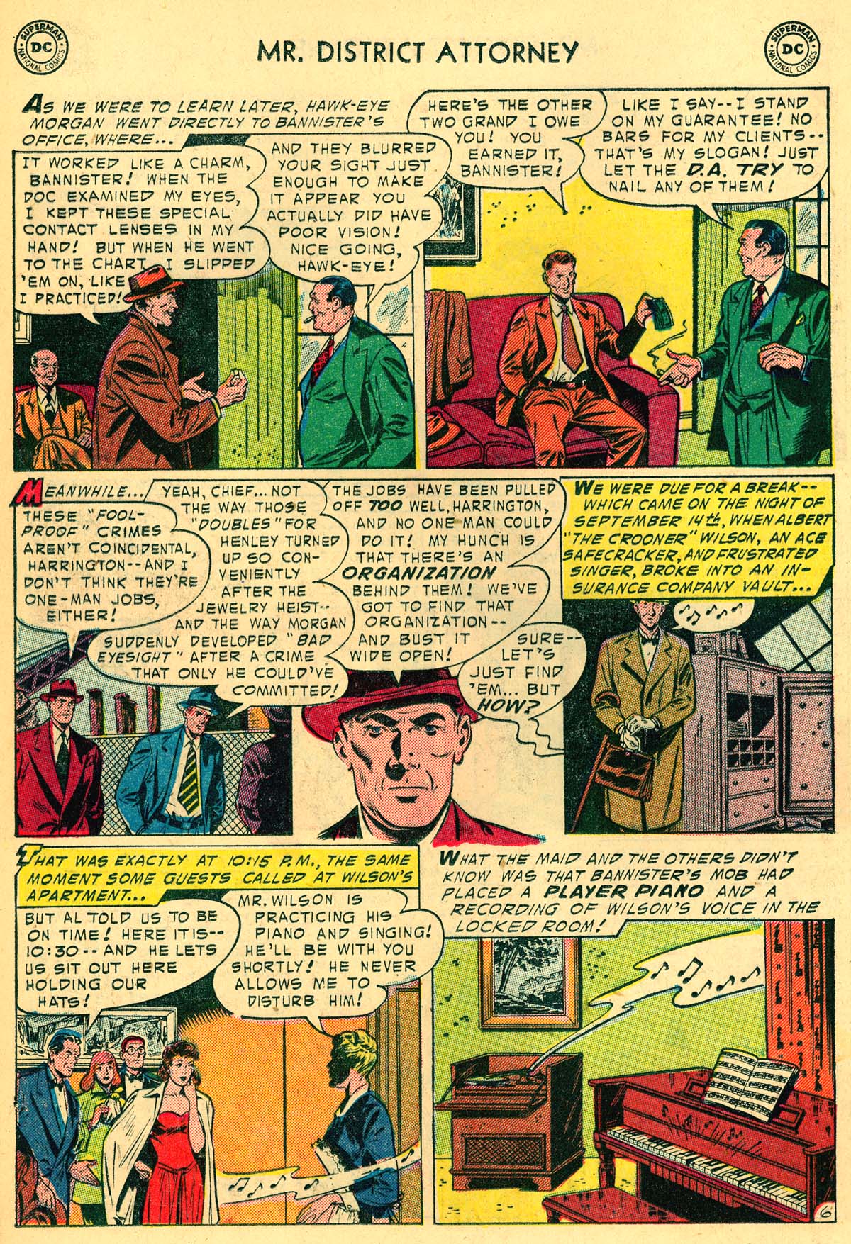Read online Mr. District Attorney comic -  Issue #43 - 16