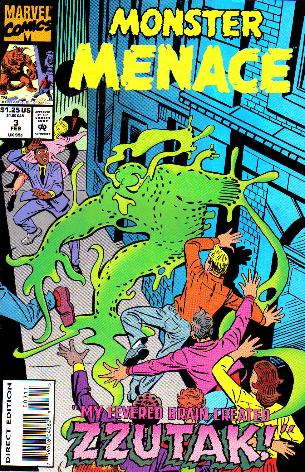 Read online Monster Menace comic -  Issue #3 - 1