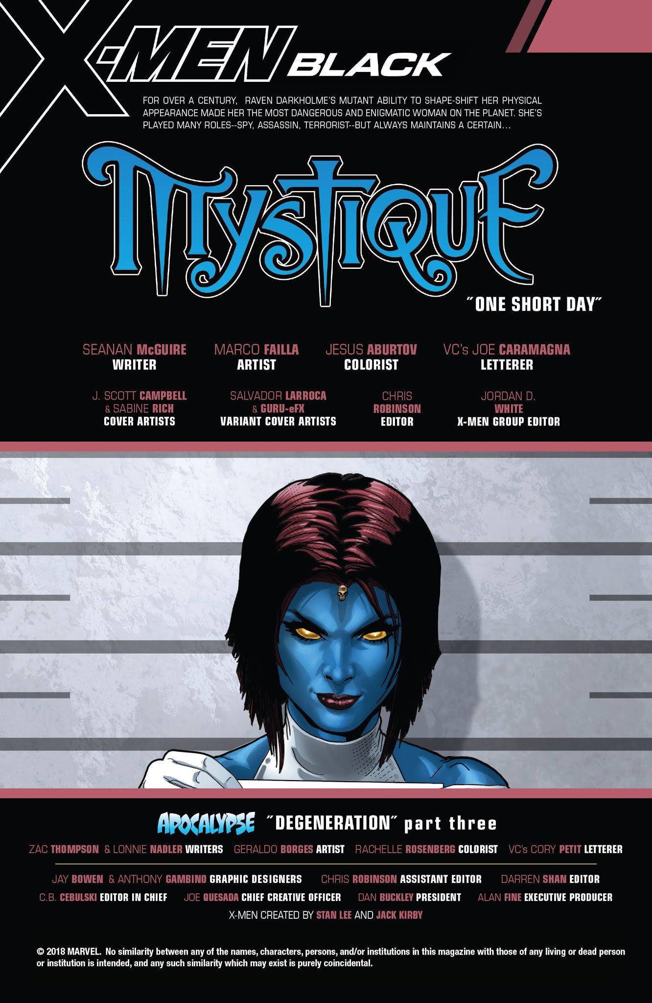 Read online X-Men: Black - Mystique comic -  Issue # Full - 2