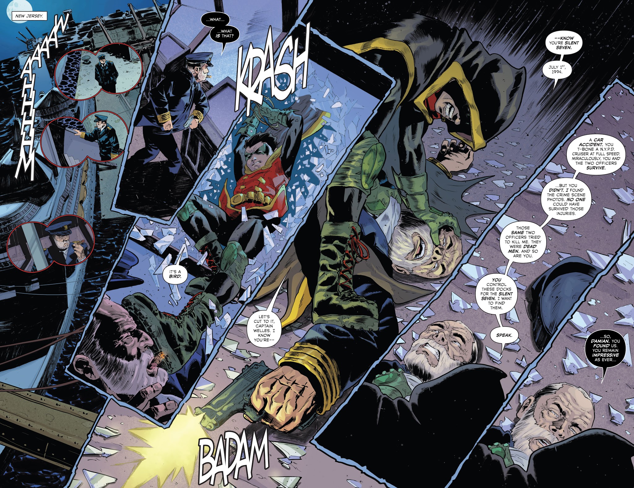 Read online The Shadow/Batman comic -  Issue #3 - 12