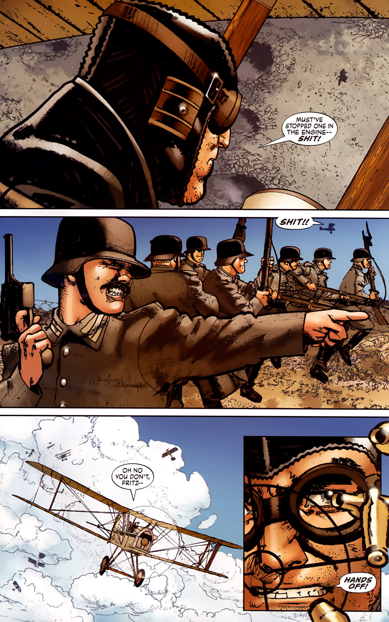 Read online War is Hell: The First Flight of the Phantom Eagle comic -  Issue #5 - 4