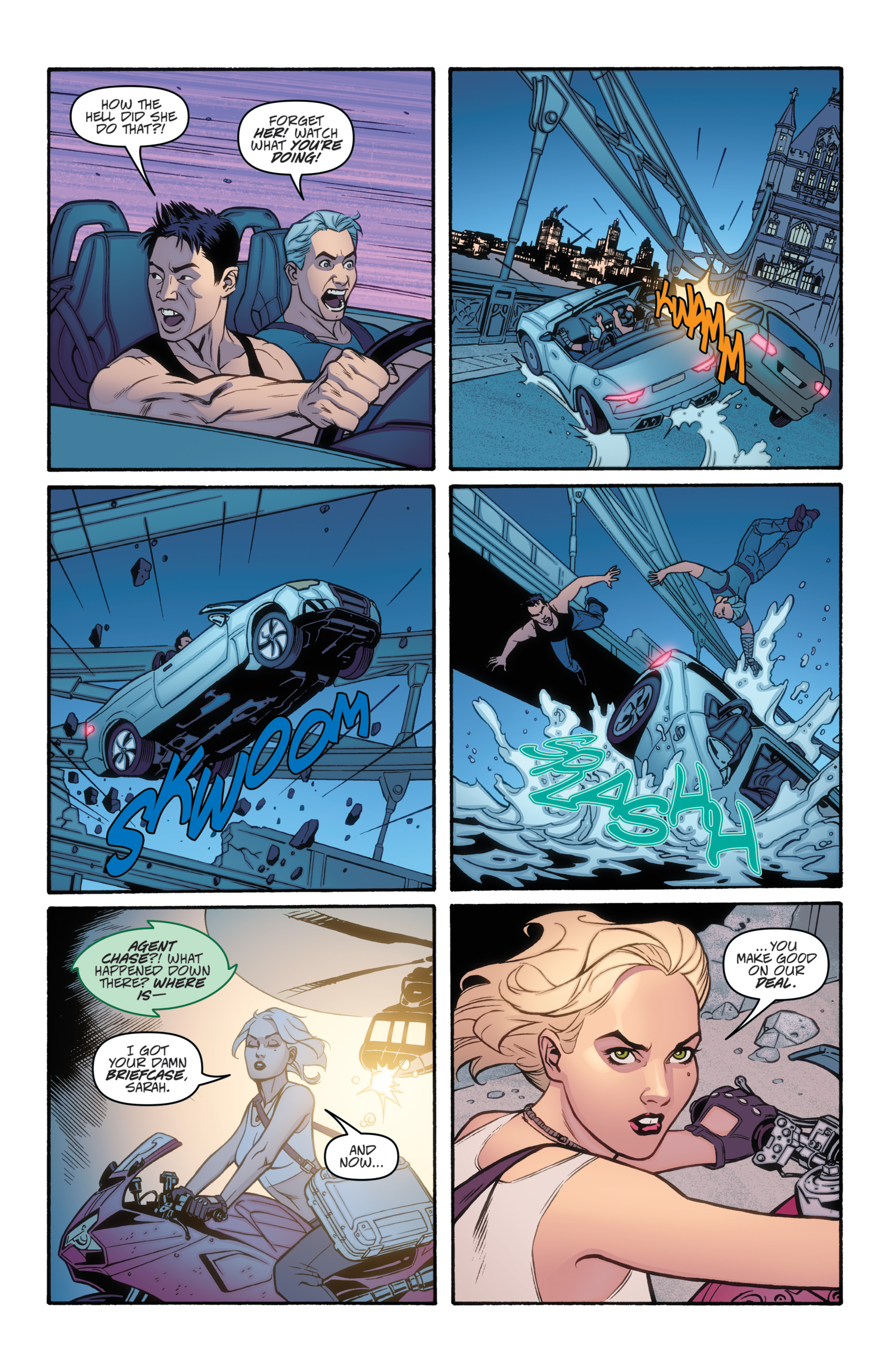Read online Danger Girl: Renegade comic -  Issue #4 - 7