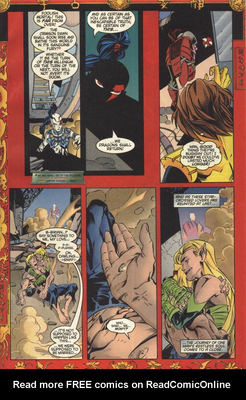 Read online Excalibur (1988) comic -  Issue #110 - 23